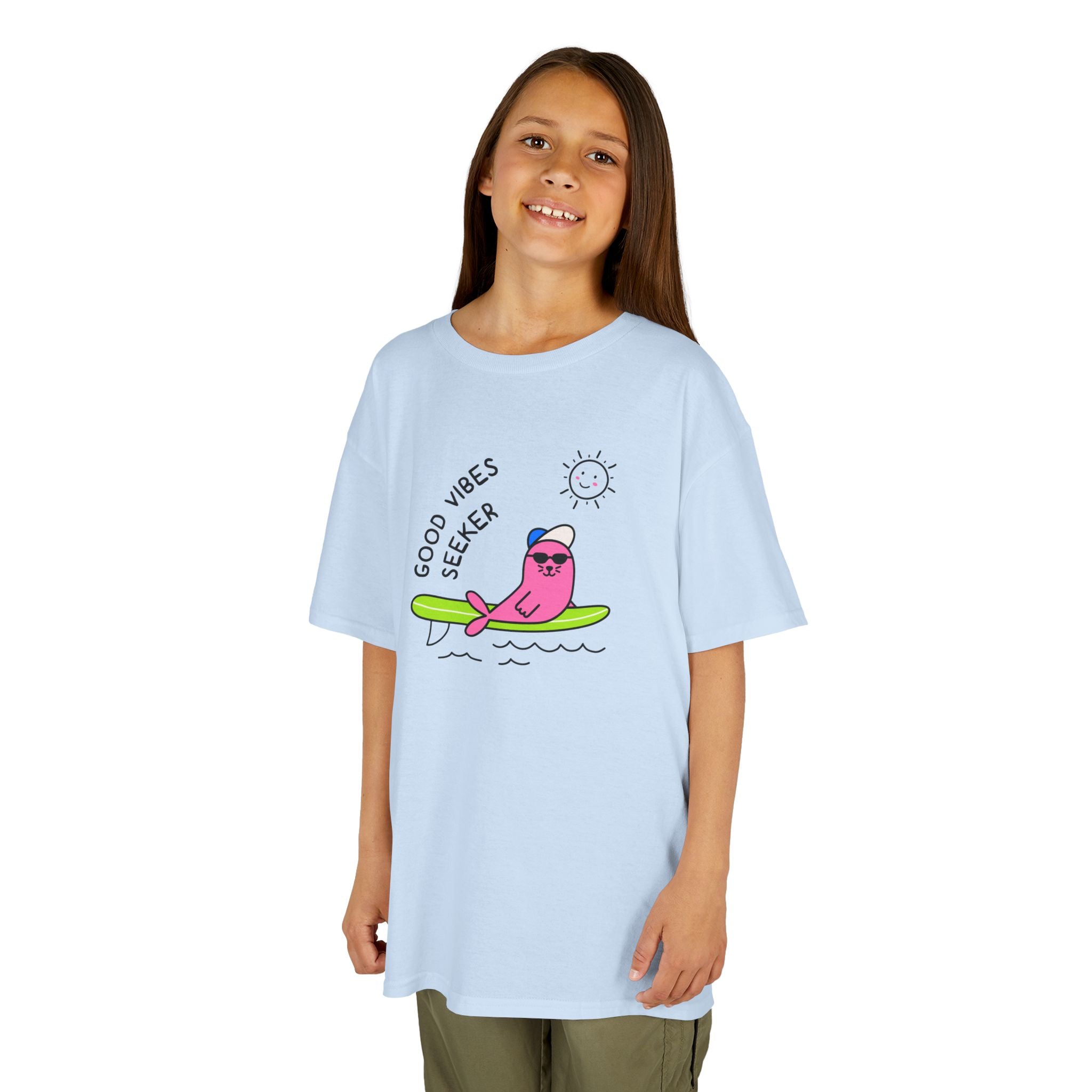 "Good Vibes Seeker" Kids Tee