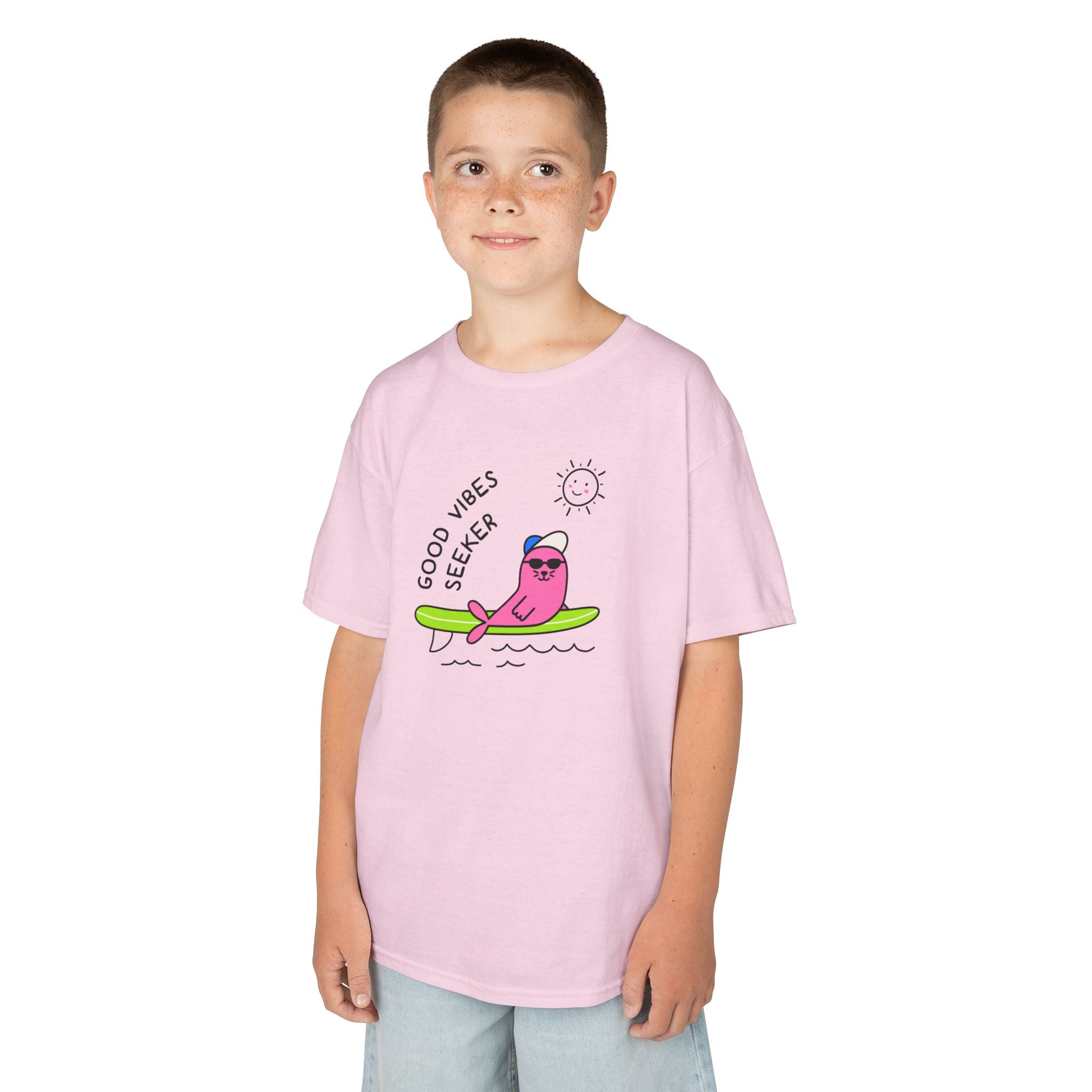 "Good Vibes Seeker" Kids Tee