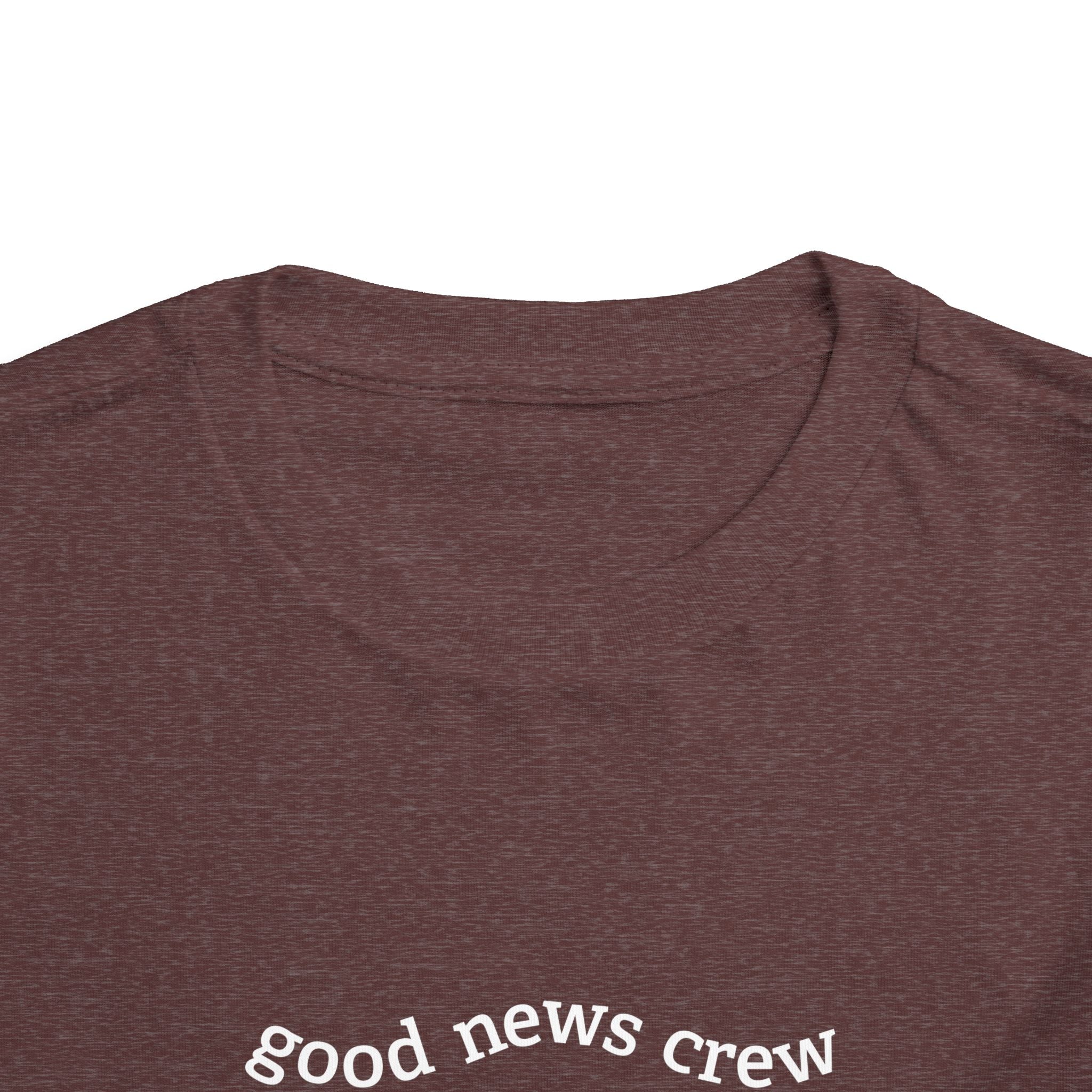 "Good News Crew" Toddler Short Sleeve Tee