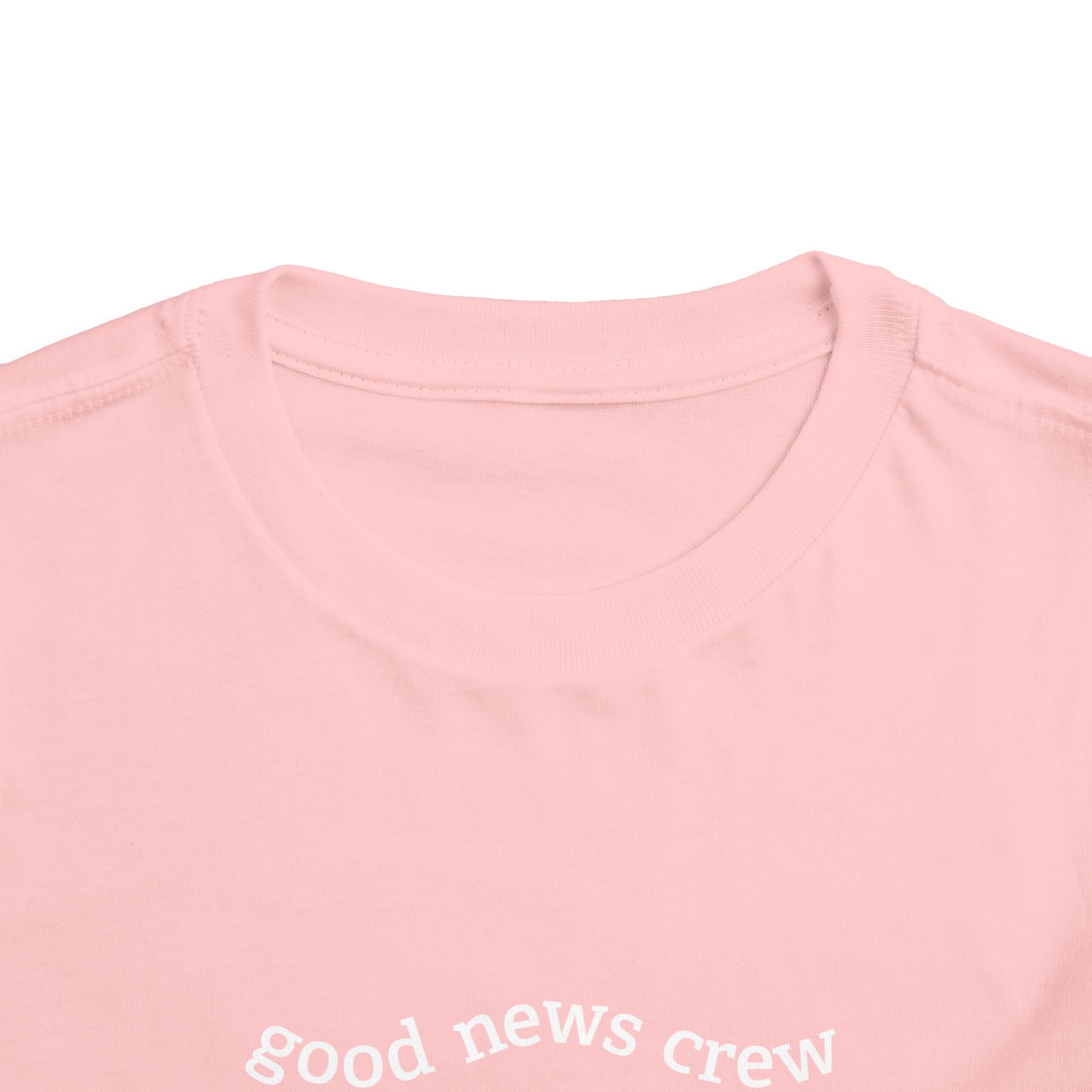"Good News Crew" Toddler Short Sleeve Tee