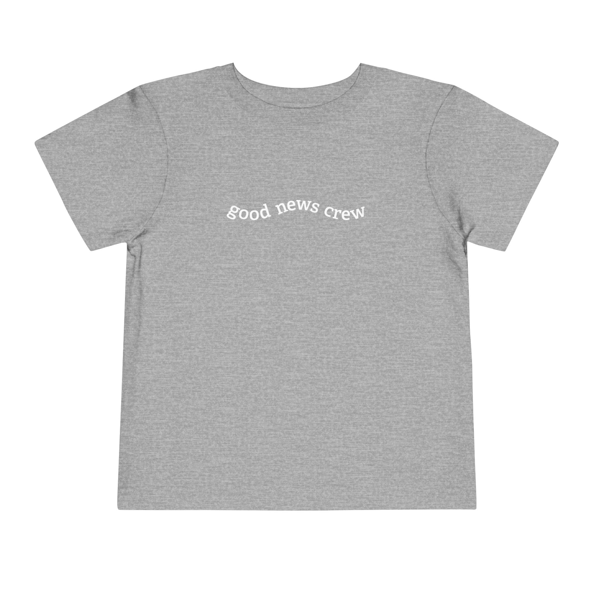 "Good News Crew" Toddler Short Sleeve Tee