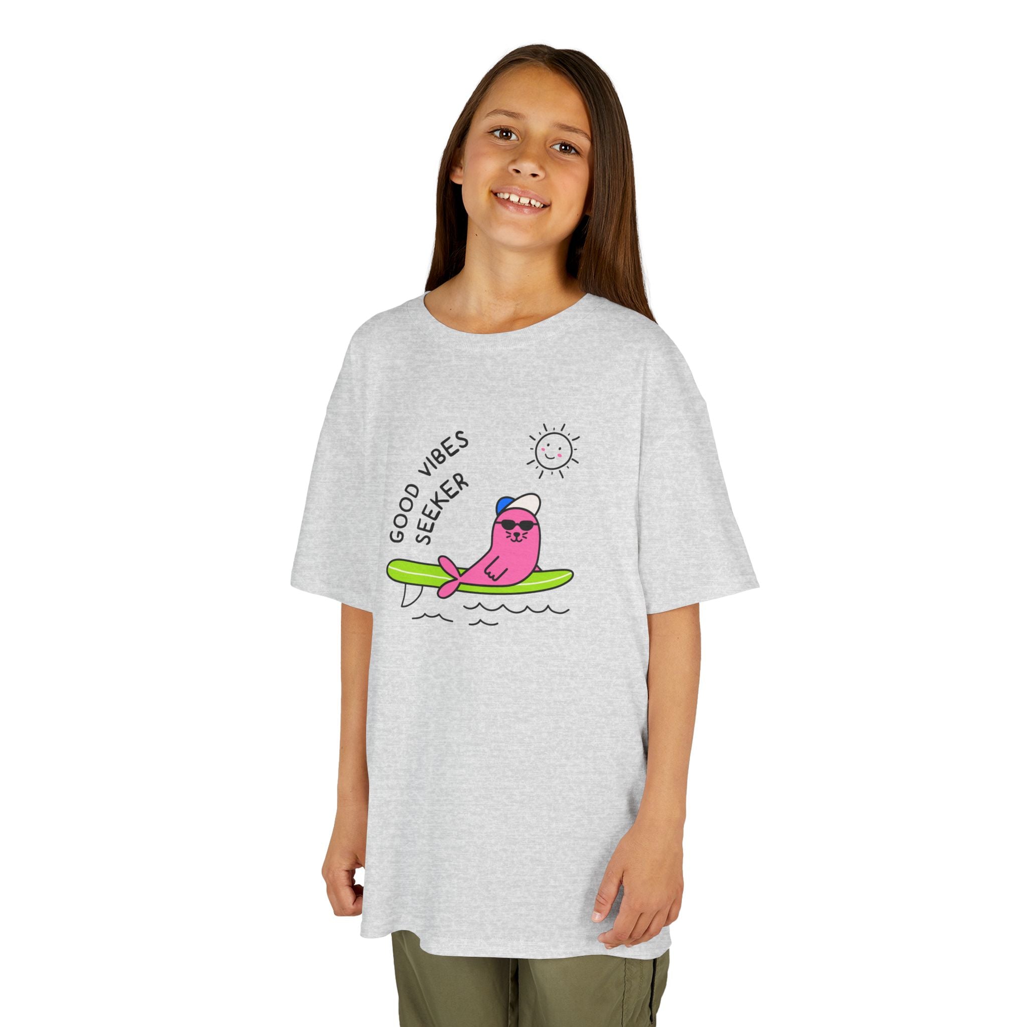 "Good Vibes Seeker" Kids Tee
