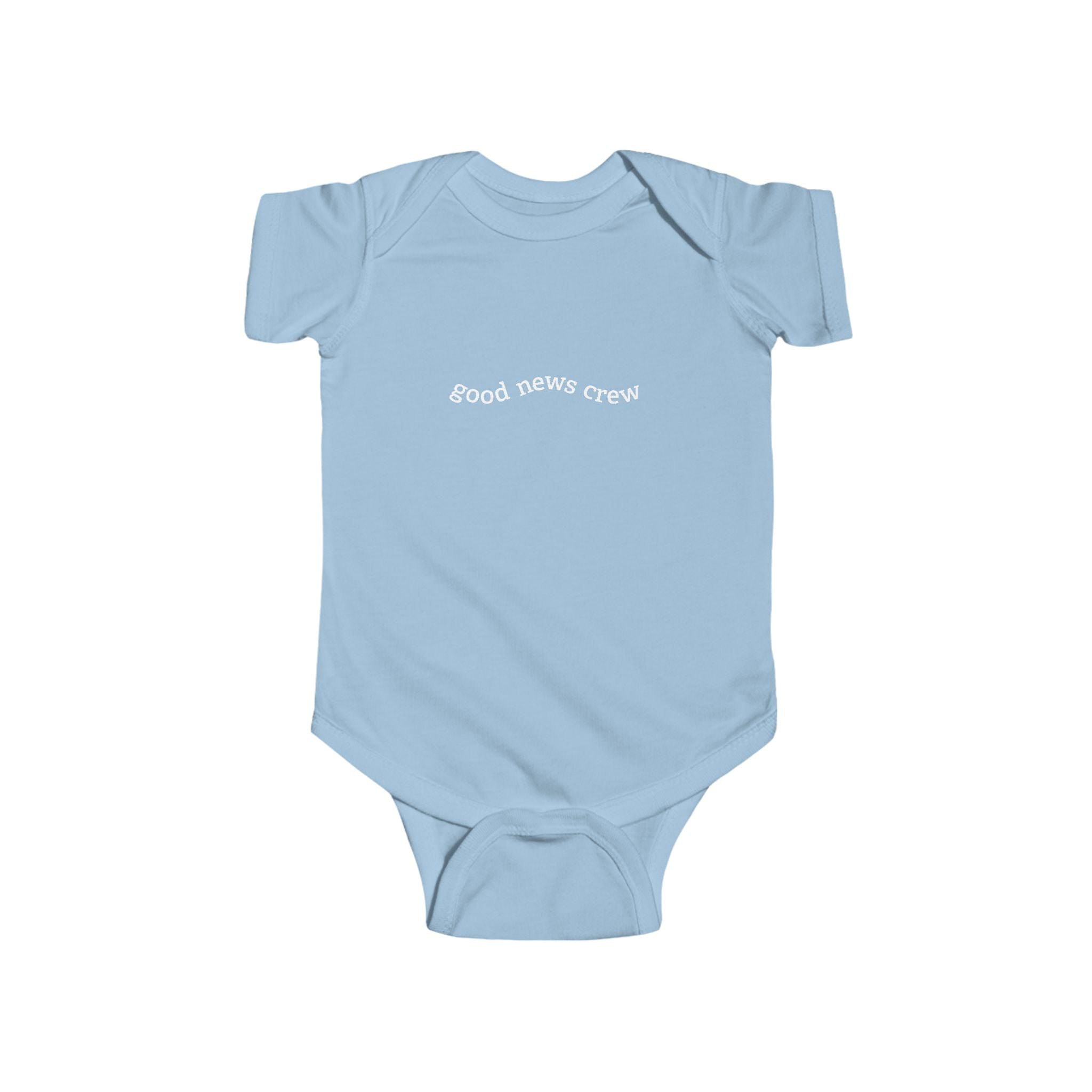 "Good News Crew" Baby Jersey Bodysuit