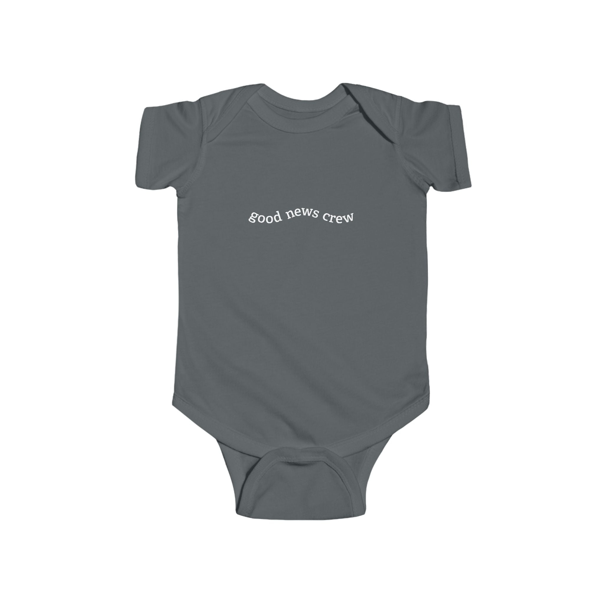 "Good News Crew" Baby Jersey Bodysuit