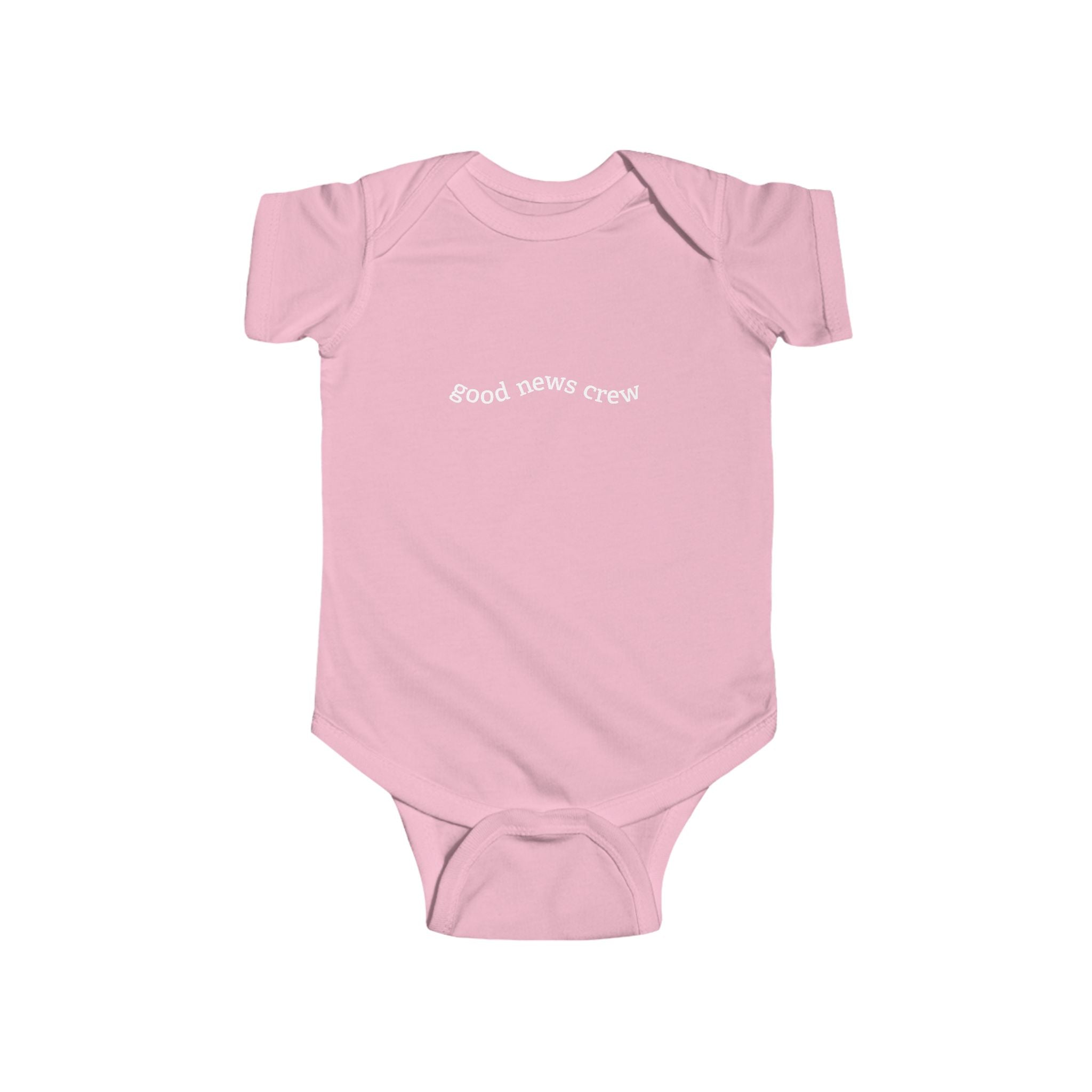 "Good News Crew" Baby Jersey Bodysuit
