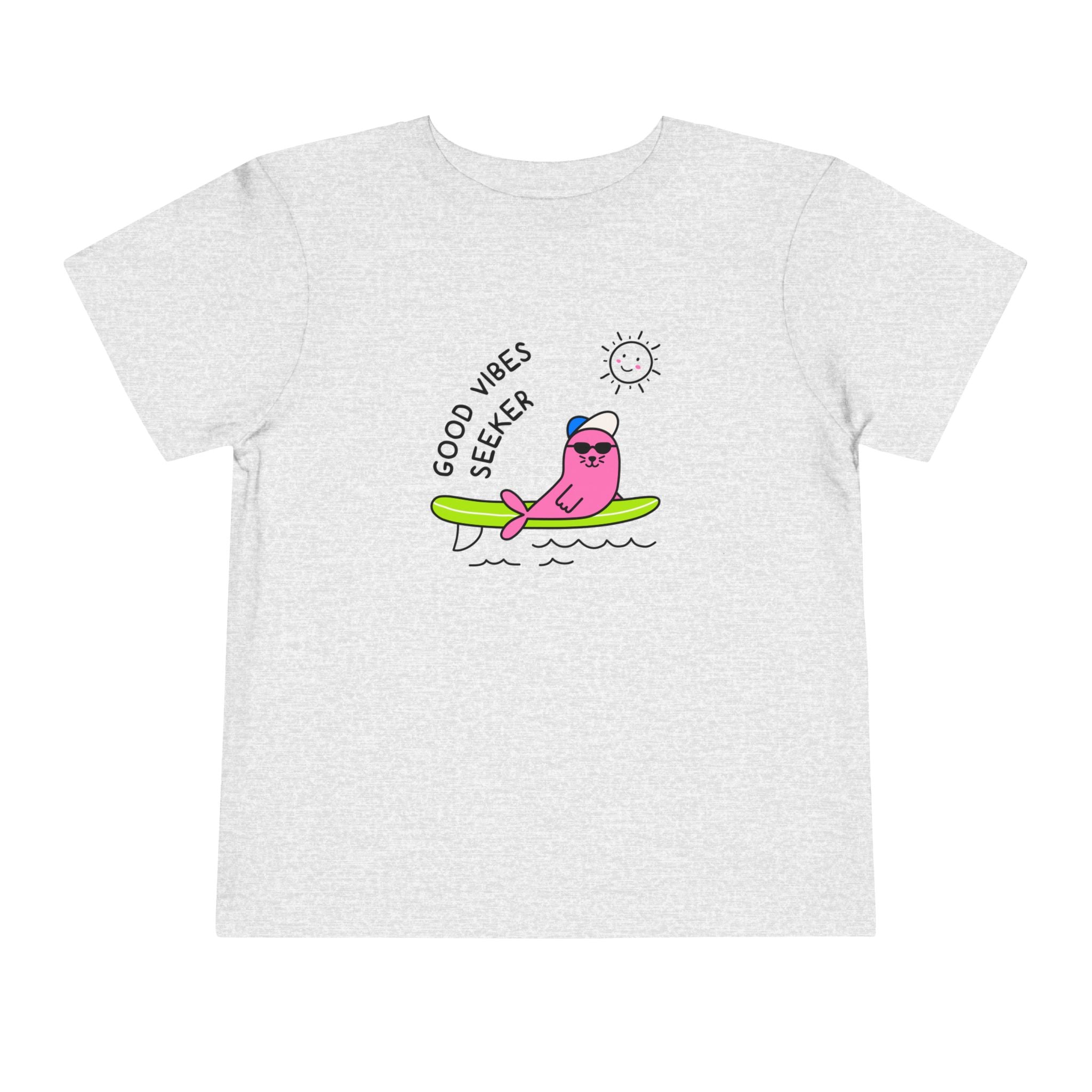 "Good Vibes Seeker" Toddler Tee