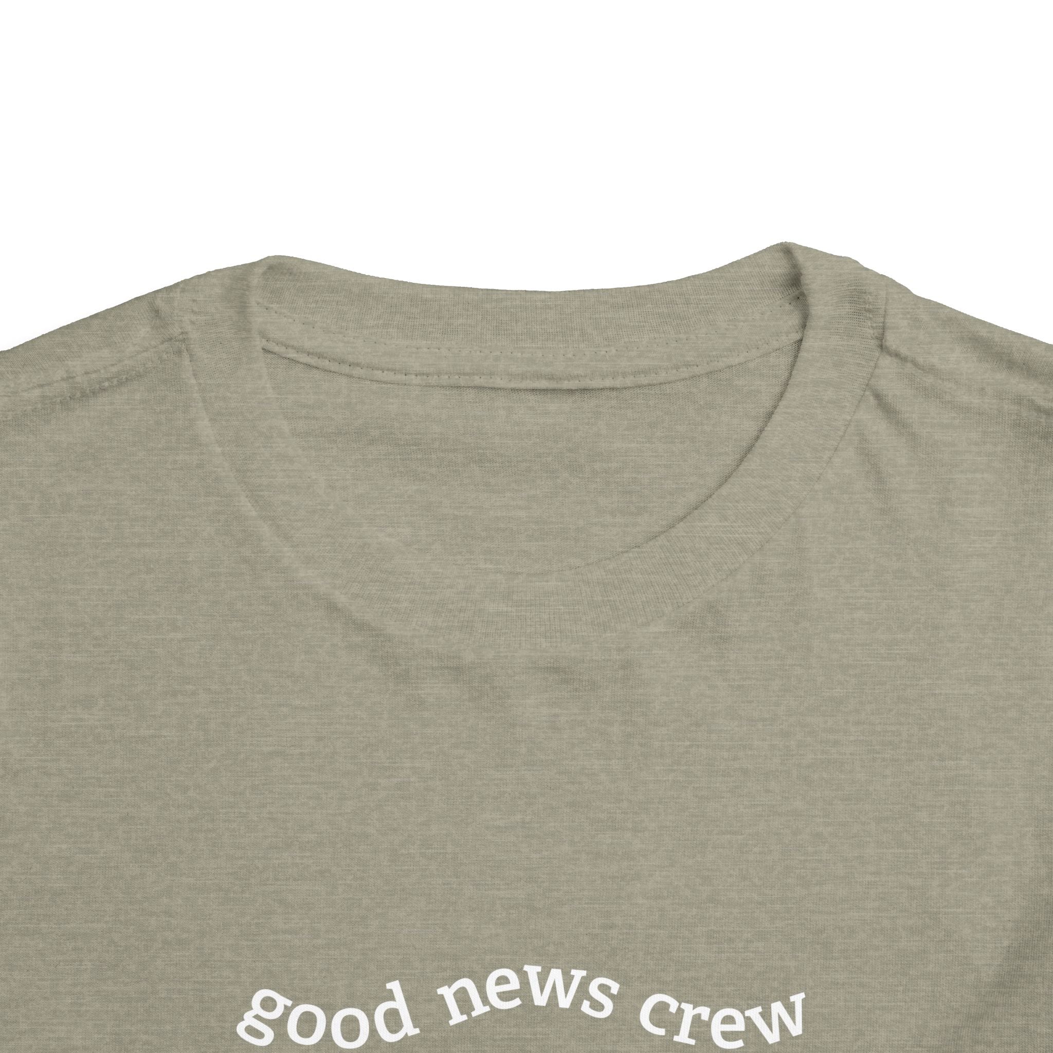 "Good News Crew" Toddler Short Sleeve Tee