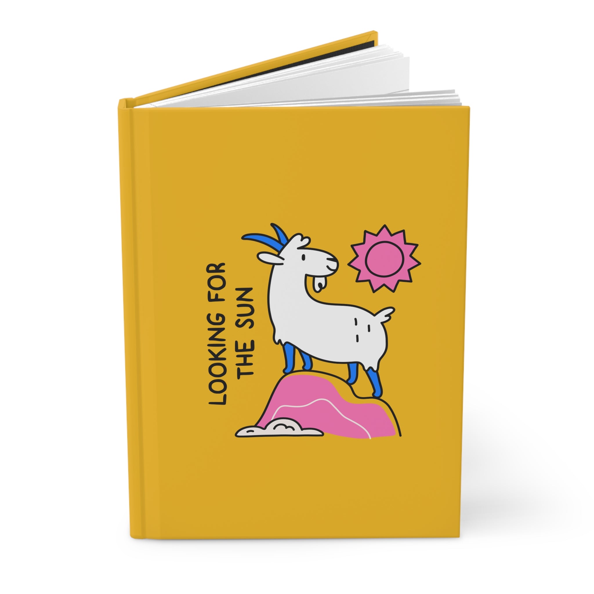 "Looking for the Sun" Hardcover Journal