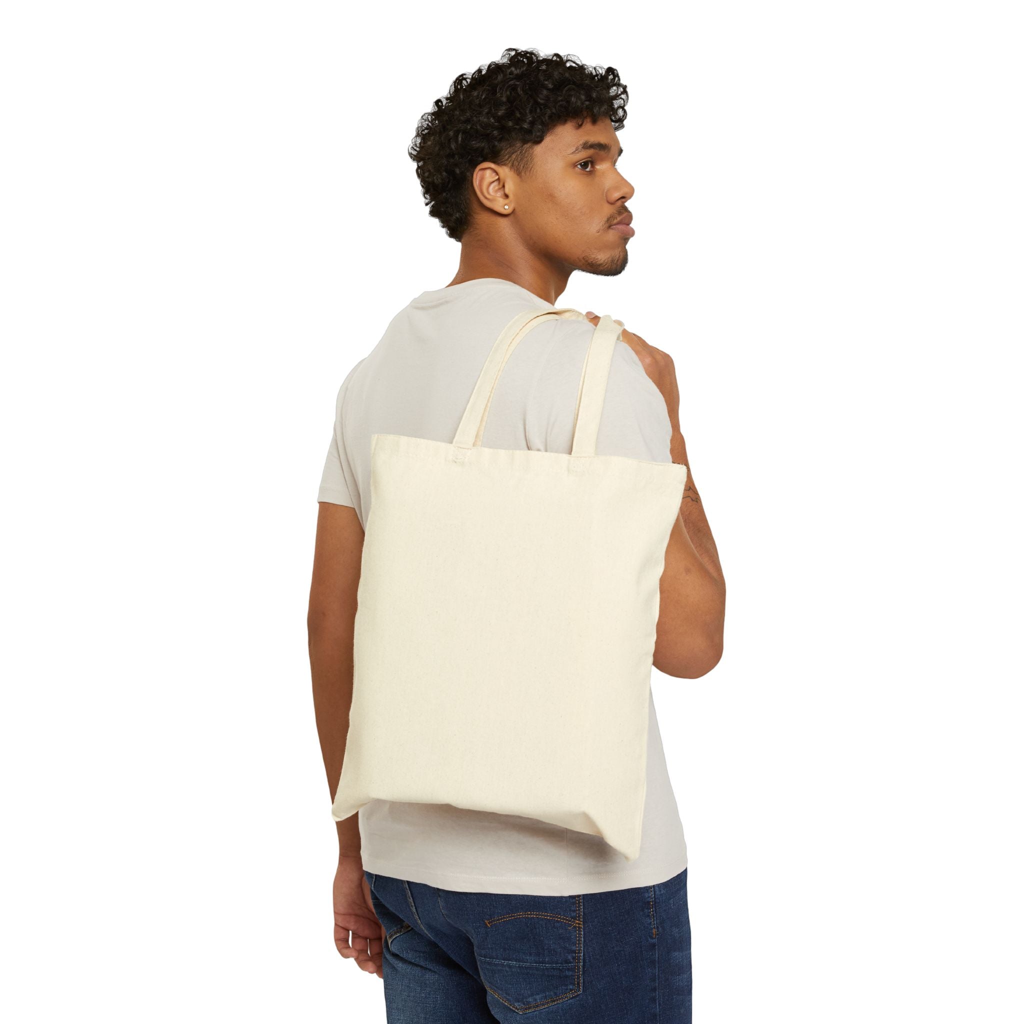 That Good News Girl Canvas Goat Tote