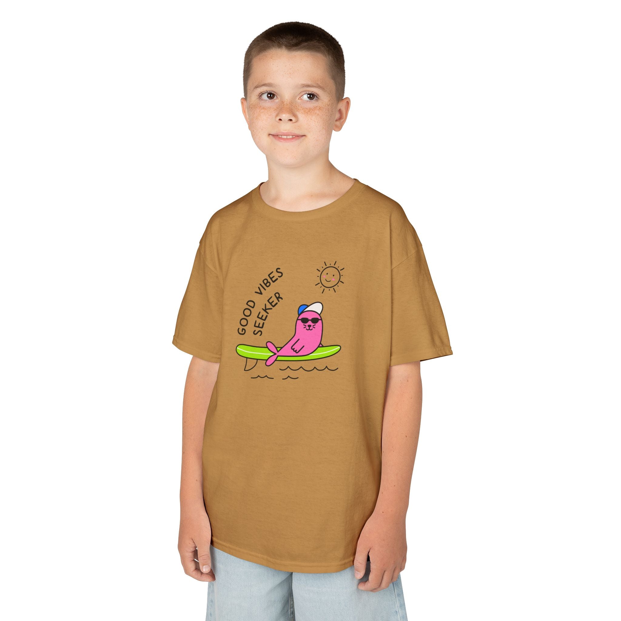 "Good Vibes Seeker" Kids Tee