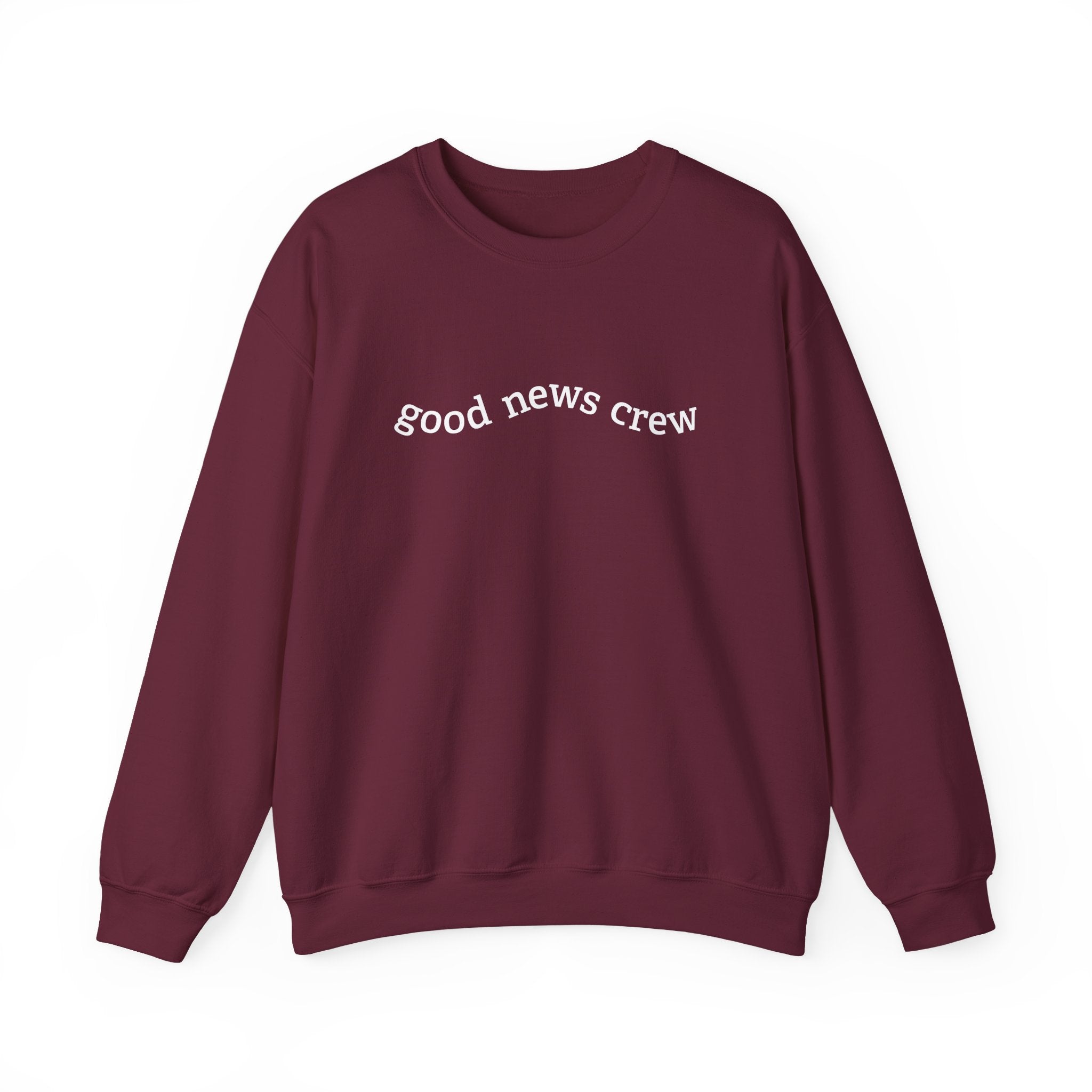 "Good News Crew" Unisex Crewneck Sweatshirt