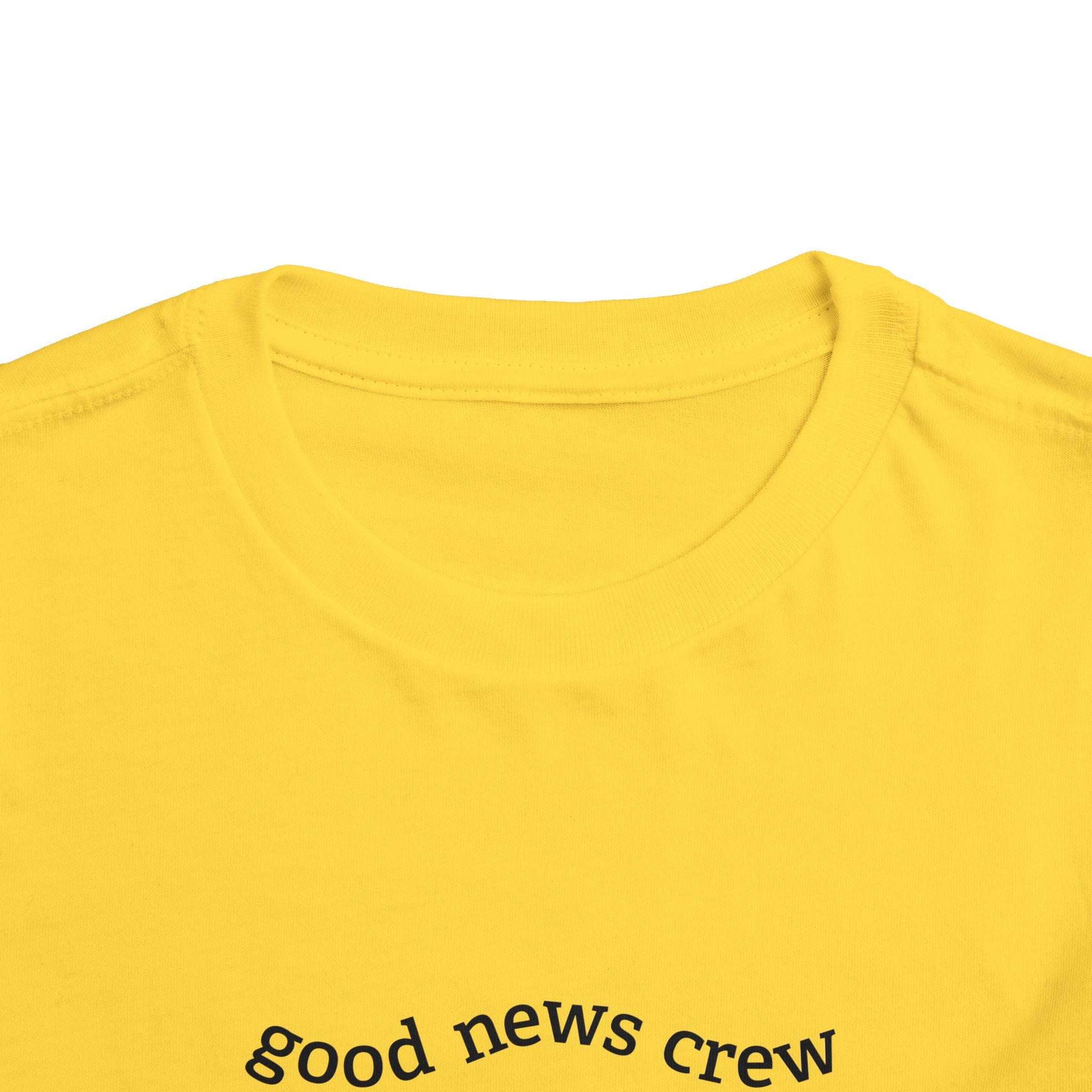 "Good News Crew" Toddler Short Sleeve Tee