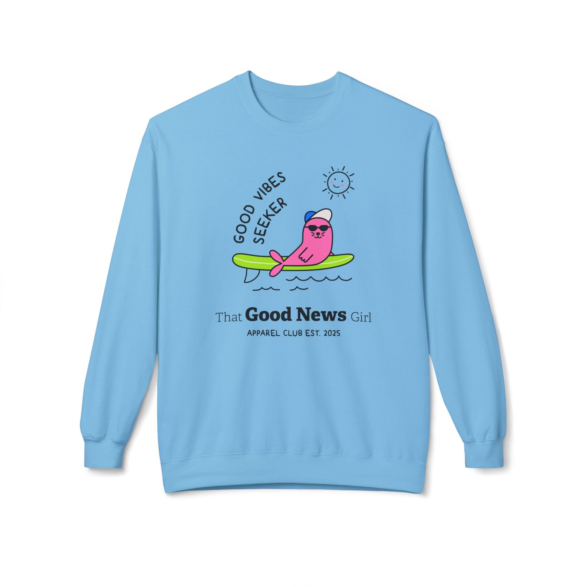"Good Vibes Seeker" Unisex Crewneck