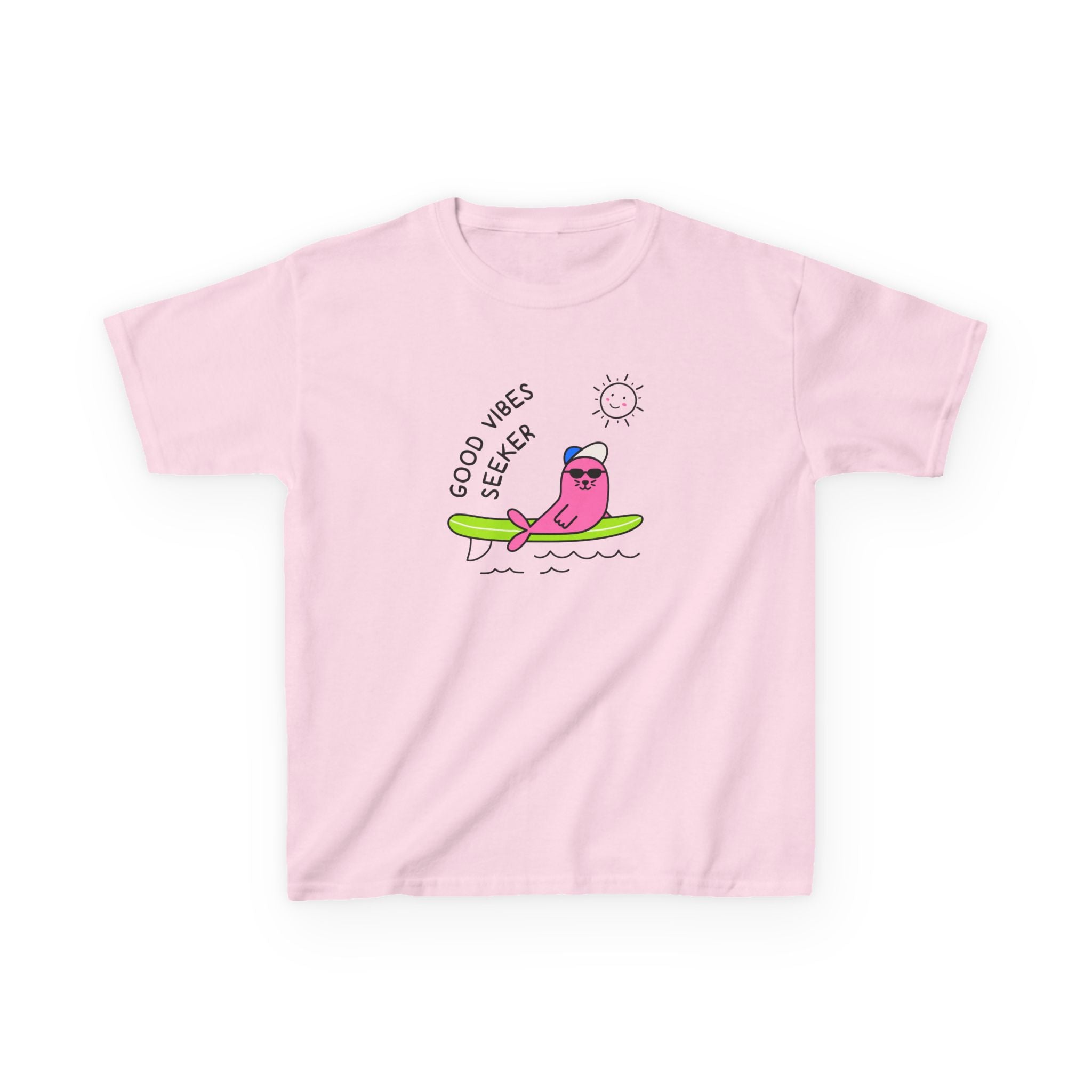 "Good Vibes Seeker" Kids Tee