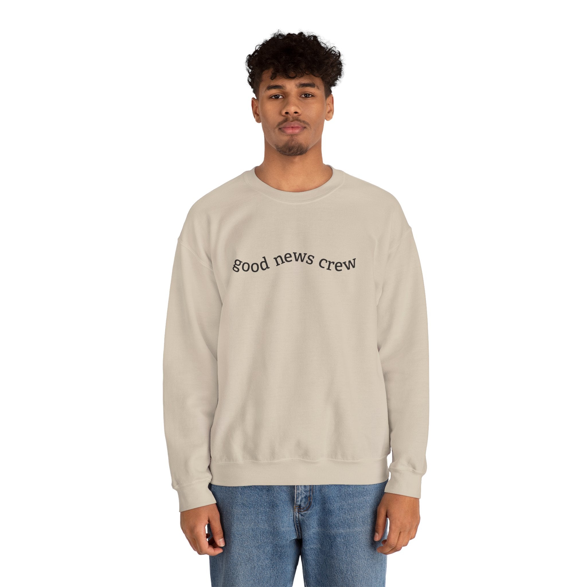 "Good News Crew" Unisex Crewneck Sweatshirt