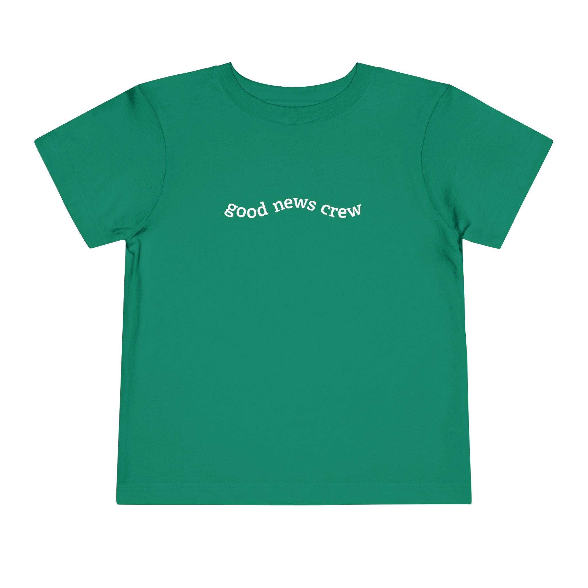 "Good News Crew" Toddler Short Sleeve Tee
