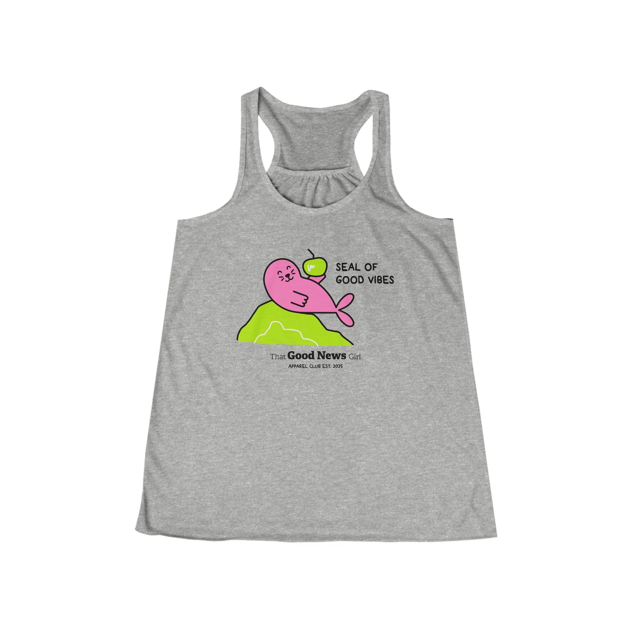 Women's "Seal of Good Vibes" Racerback Tank