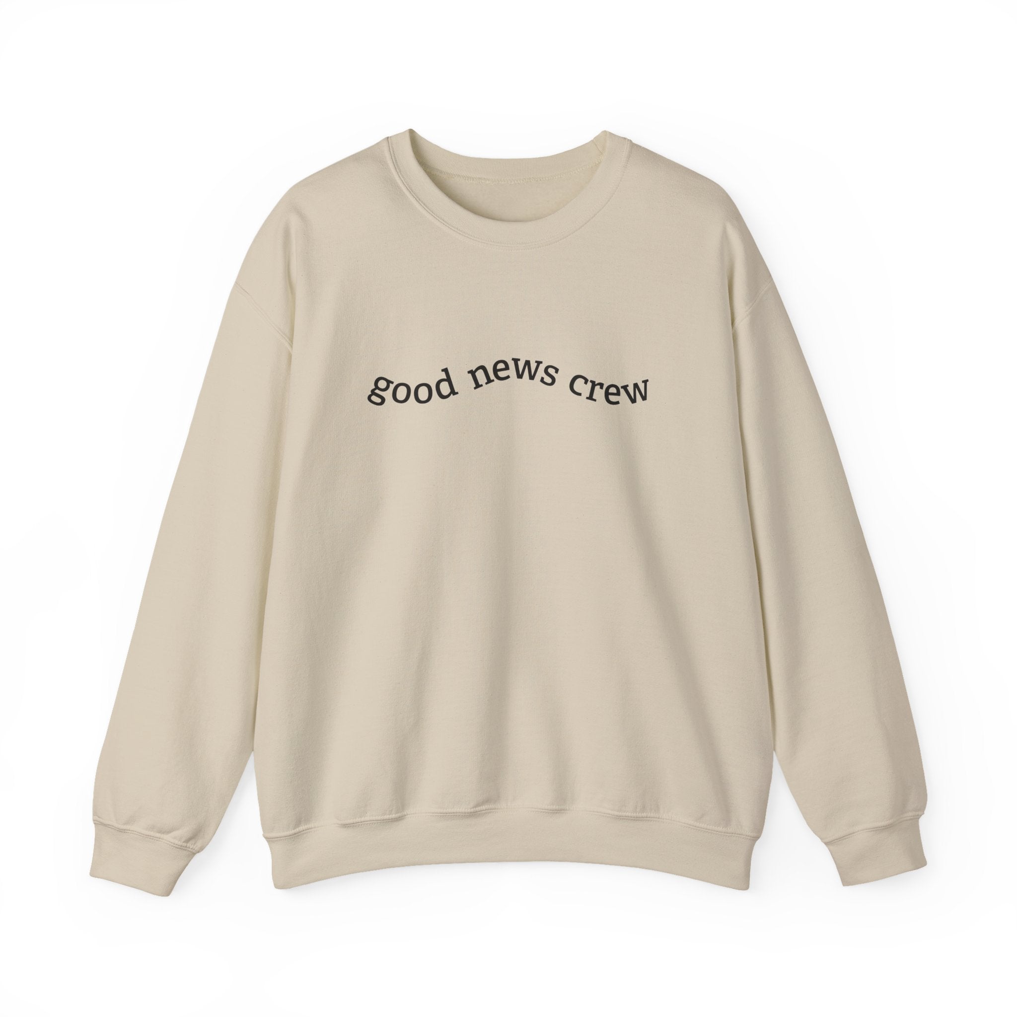 "Good News Crew" Unisex Crewneck Sweatshirt