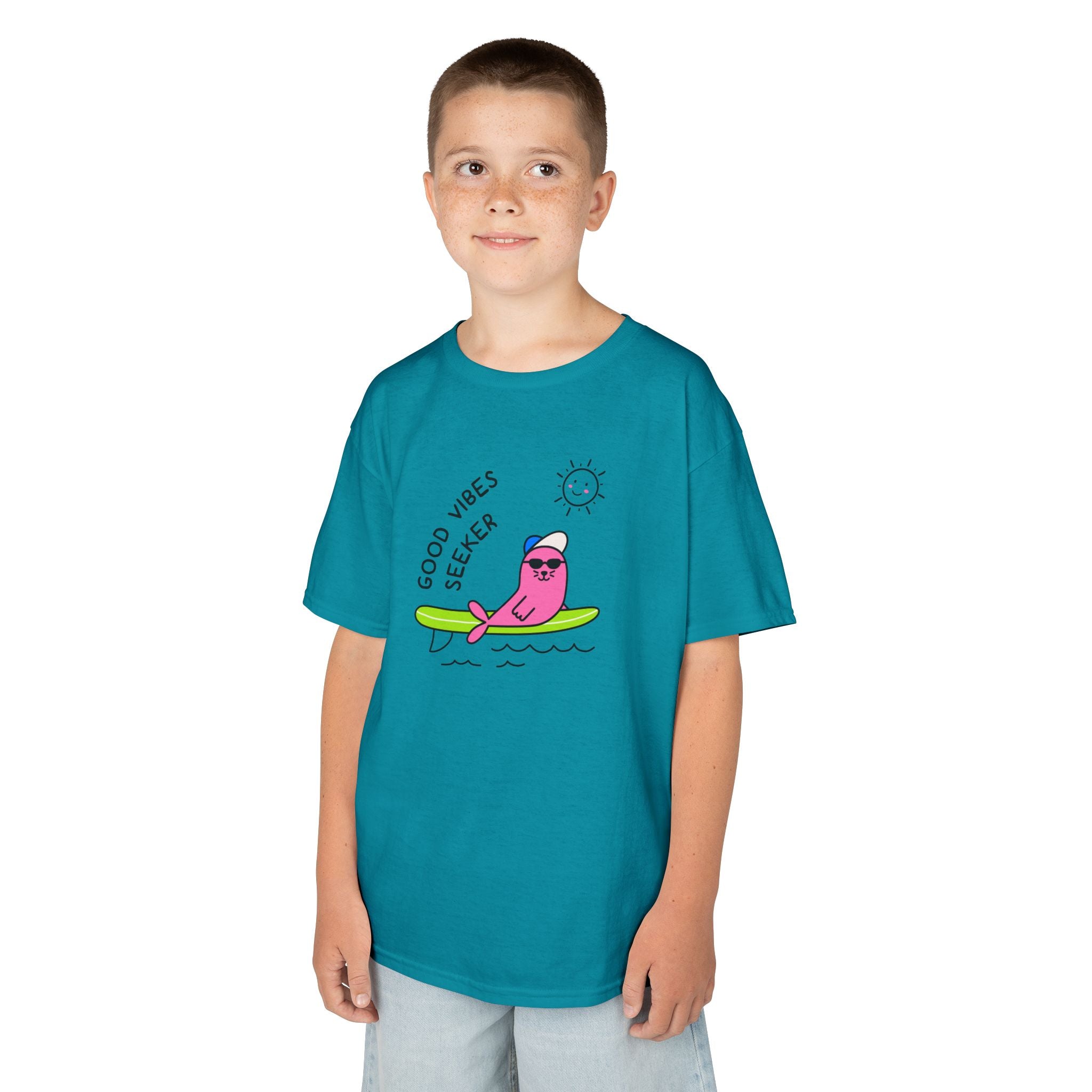"Good Vibes Seeker" Kids Tee
