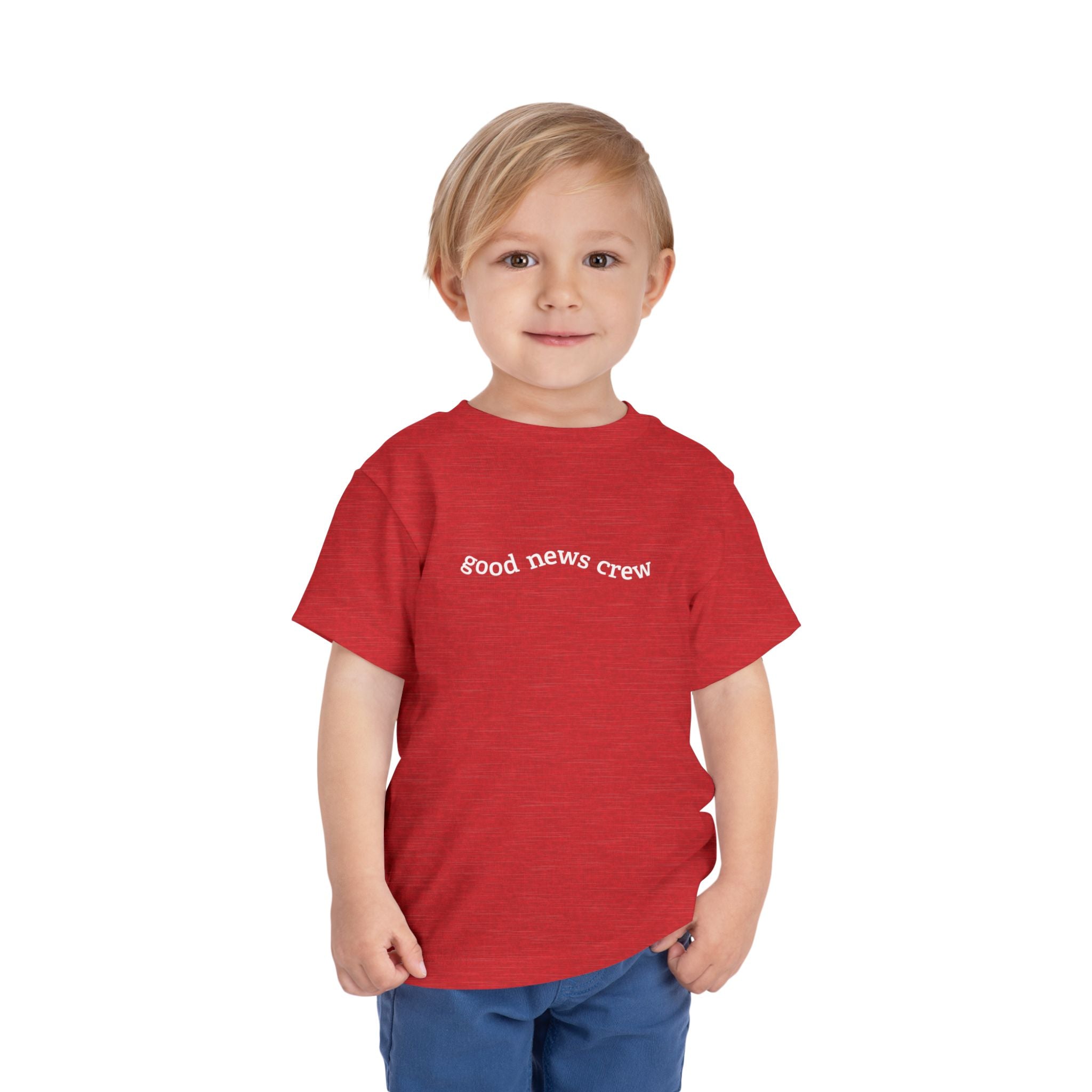 "Good News Crew" Toddler Short Sleeve Tee