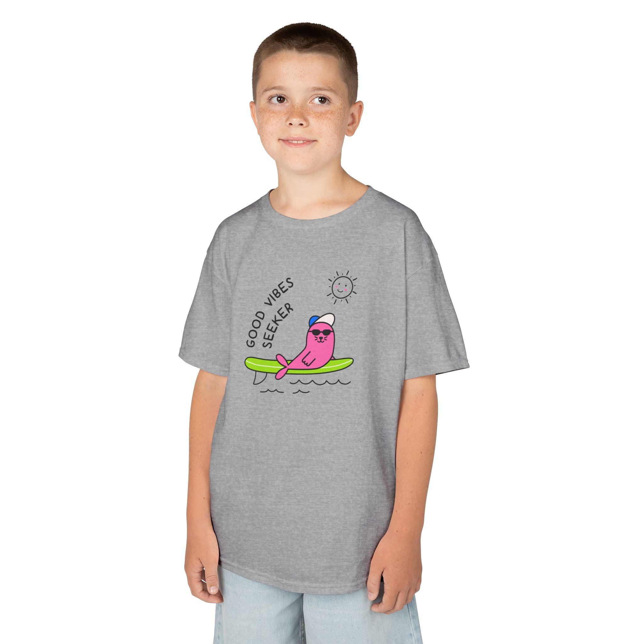 "Good Vibes Seeker" Kids Tee