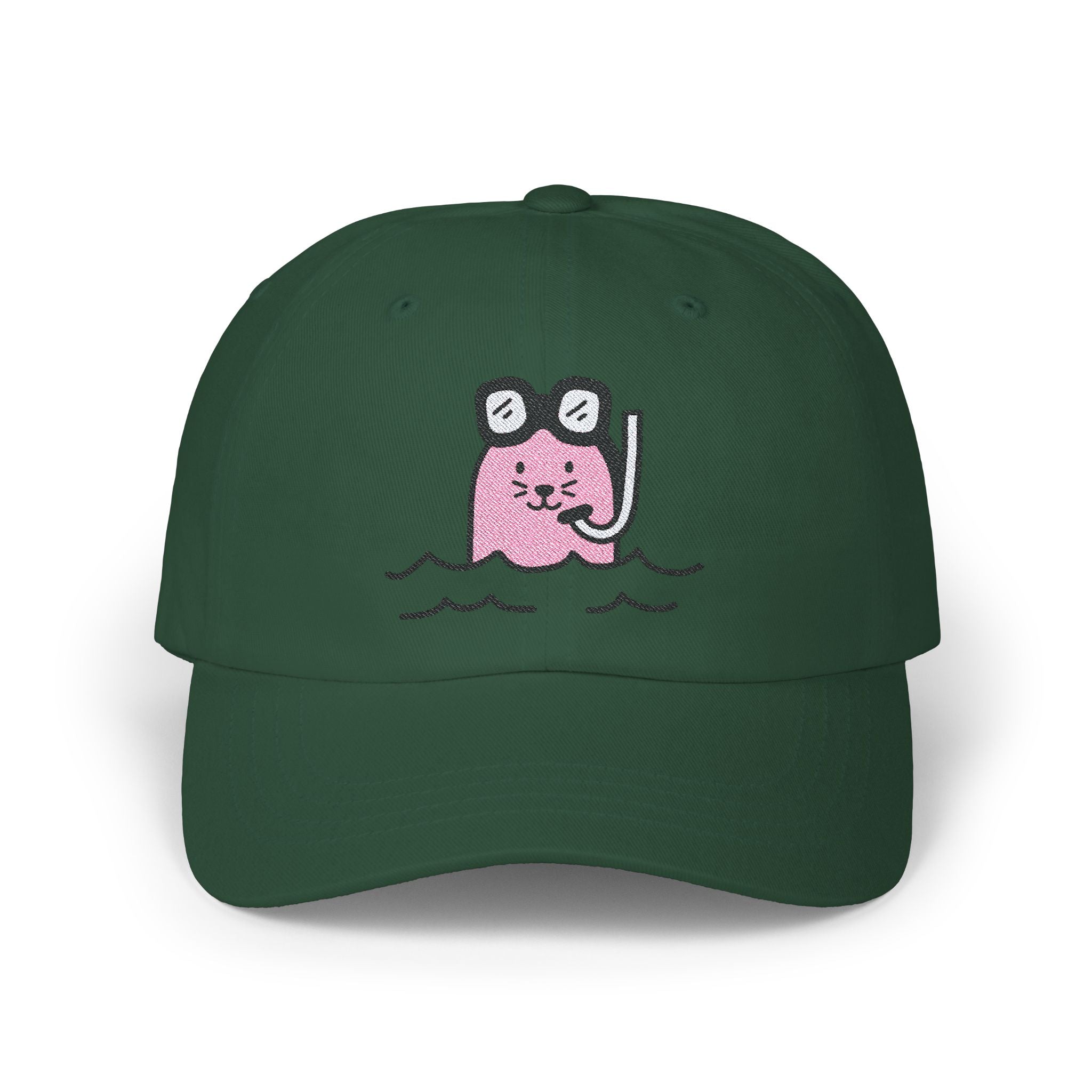 Snorkel Seal Embroidered Hat