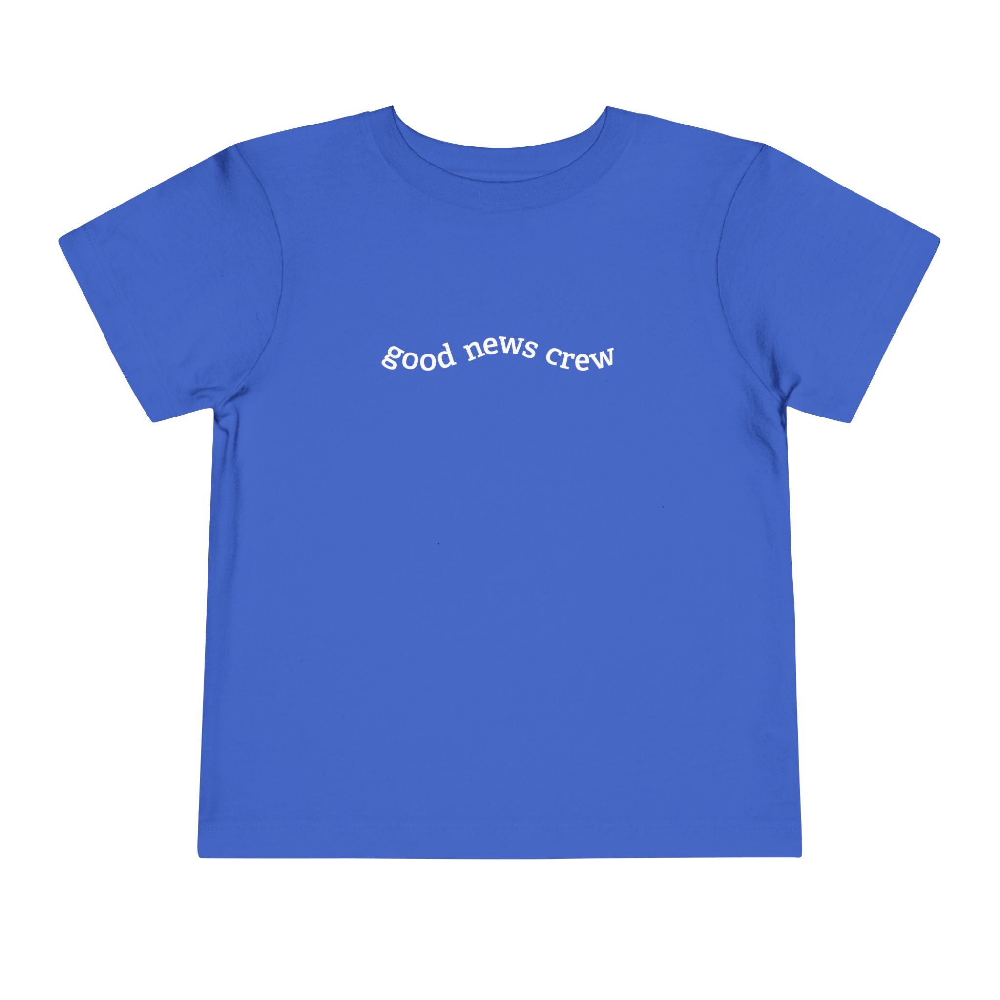 "Good News Crew" Toddler Short Sleeve Tee