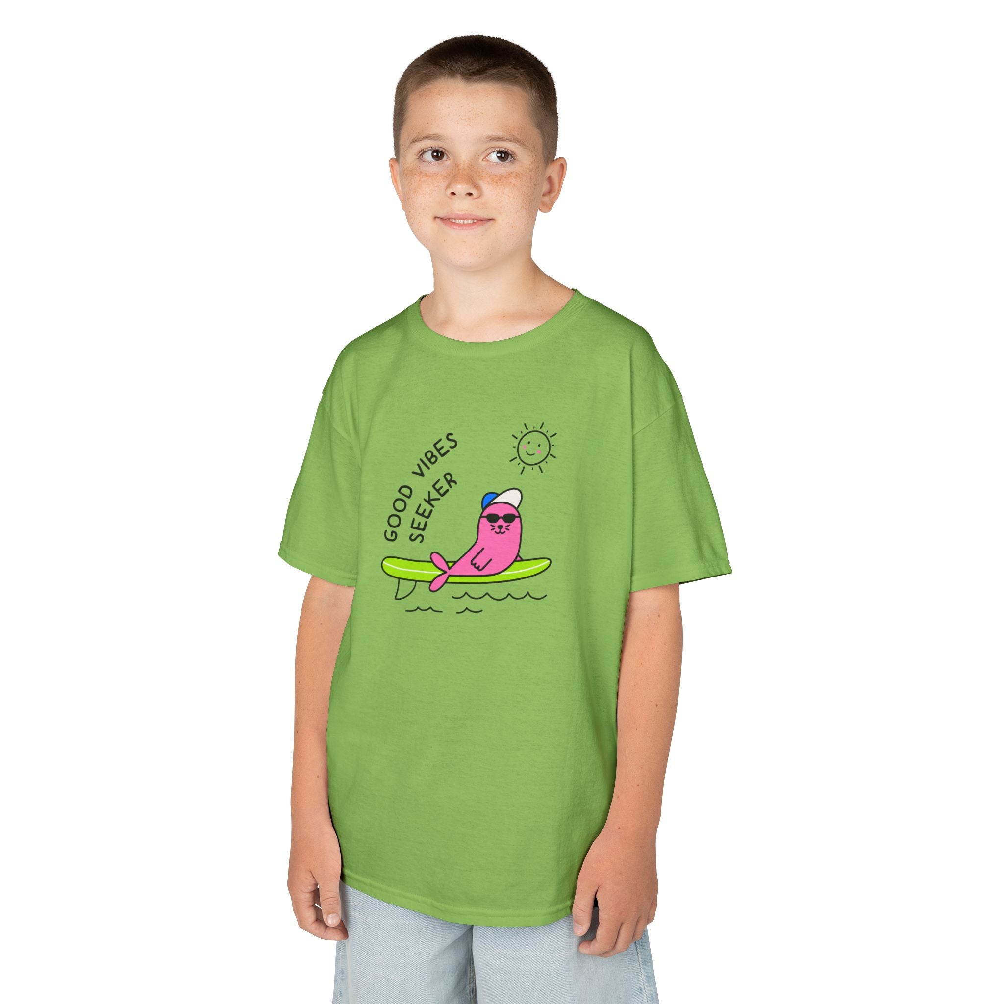 "Good Vibes Seeker" Kids Tee