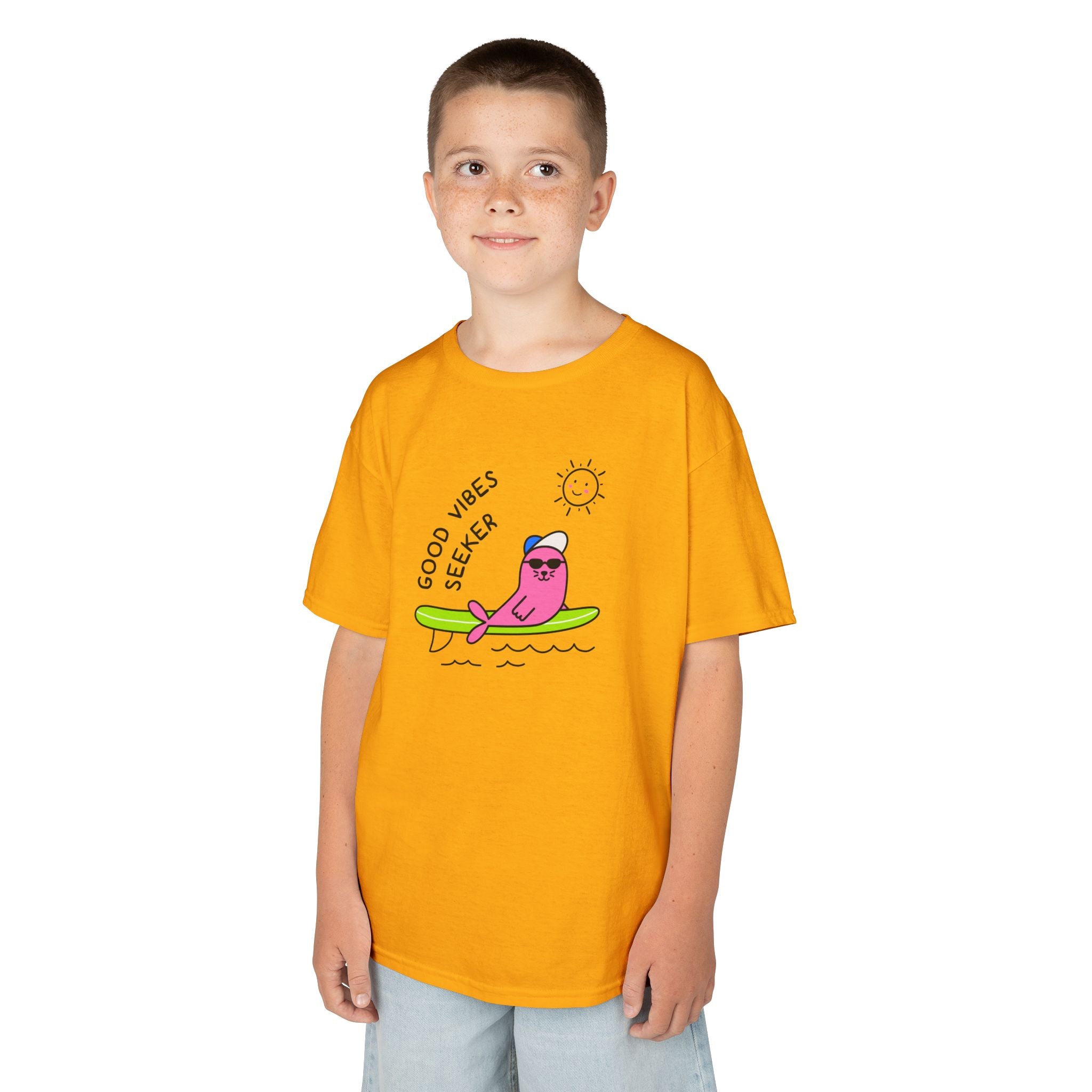 "Good Vibes Seeker" Kids Tee