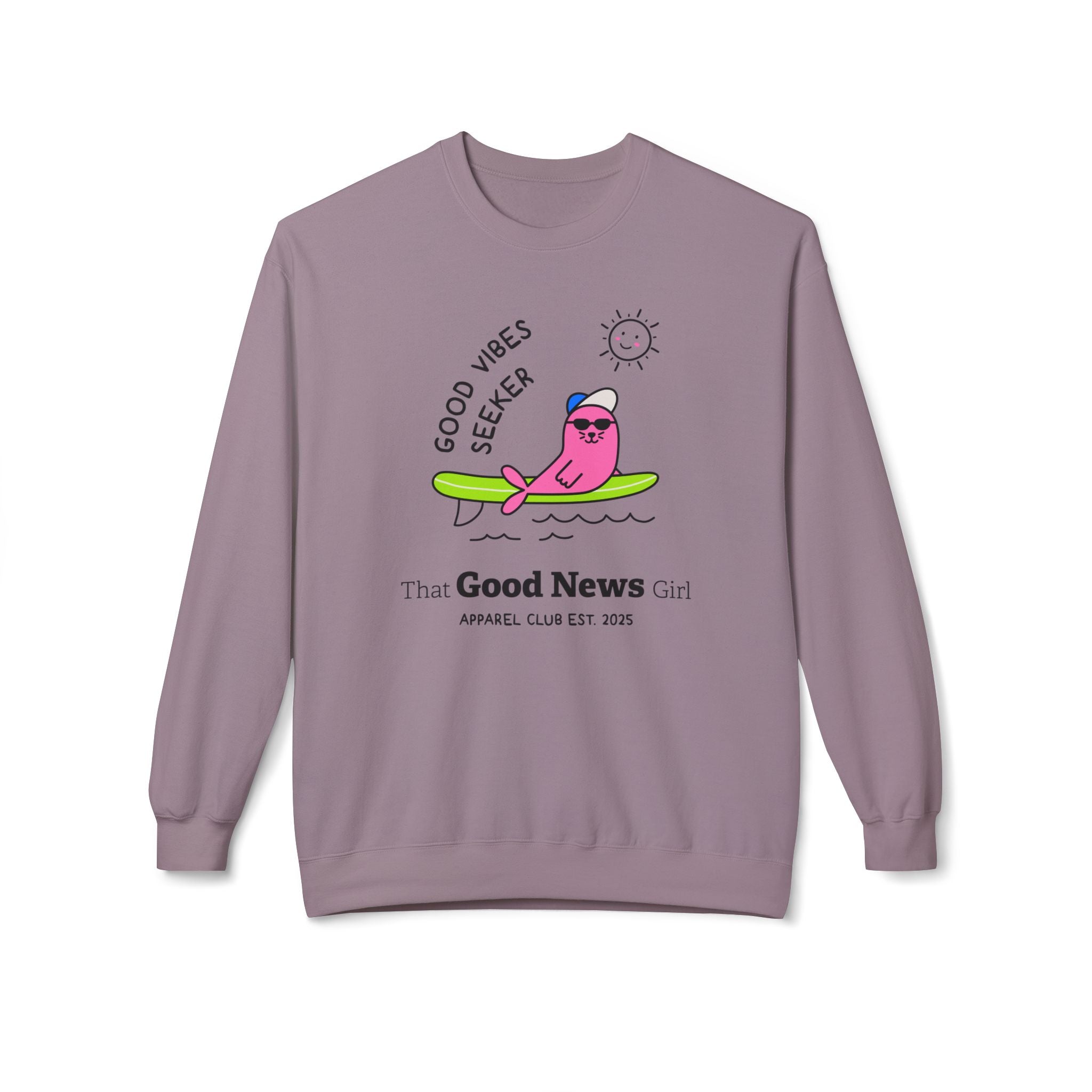 "Good Vibes Seeker" Unisex Crewneck