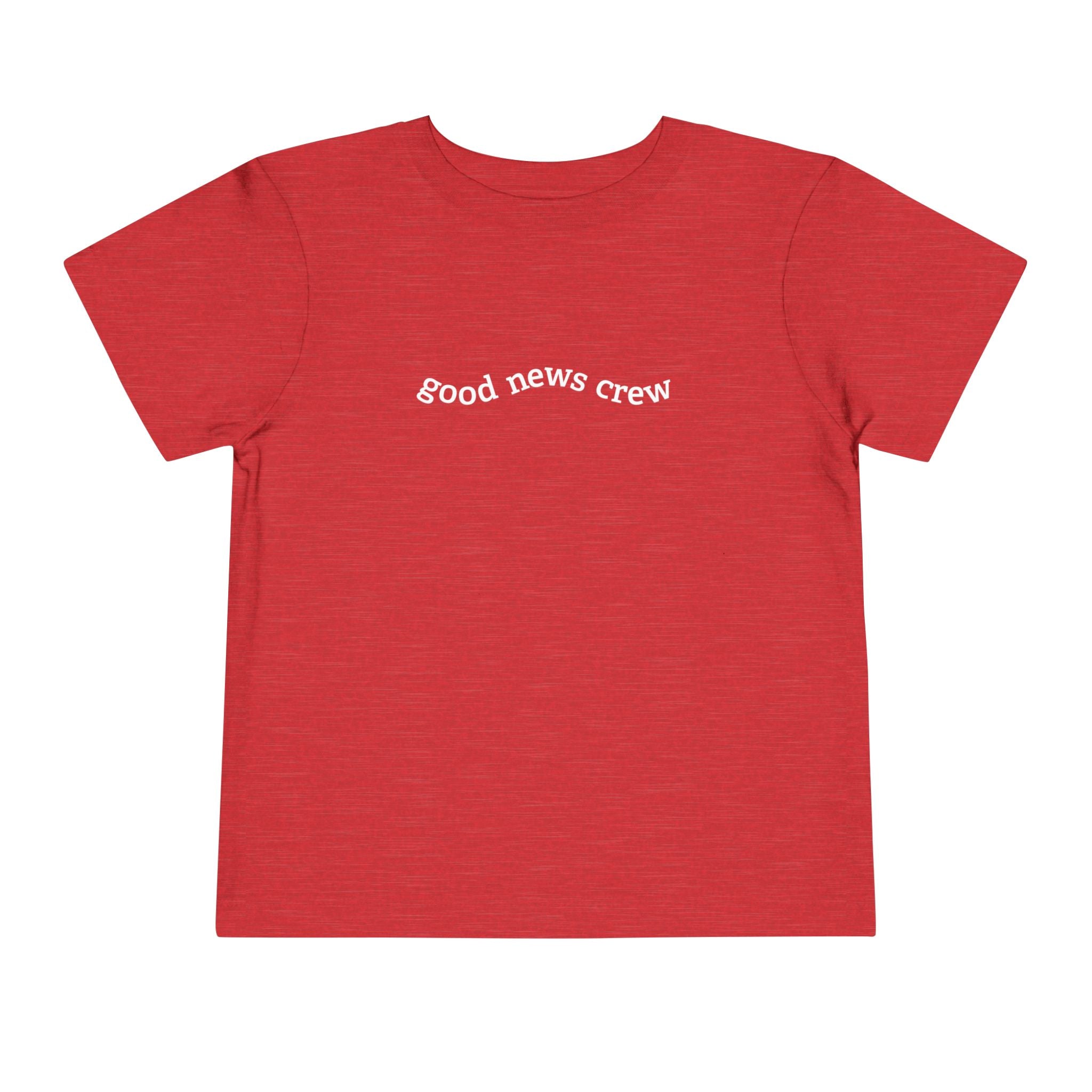 "Good News Crew" Toddler Short Sleeve Tee