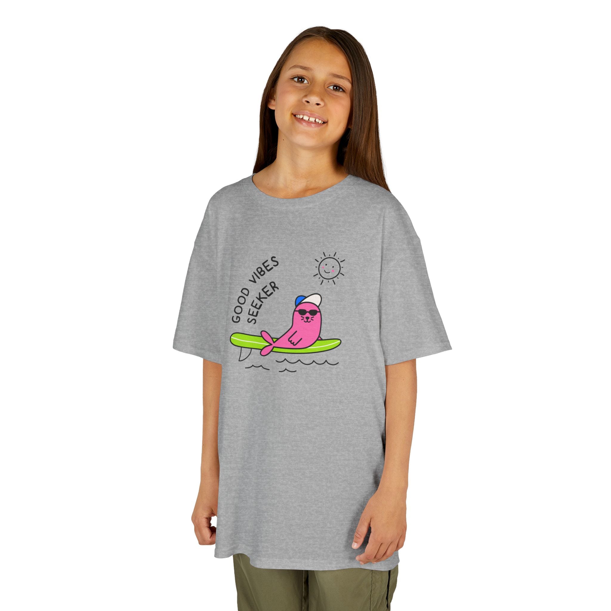 "Good Vibes Seeker" Kids Tee