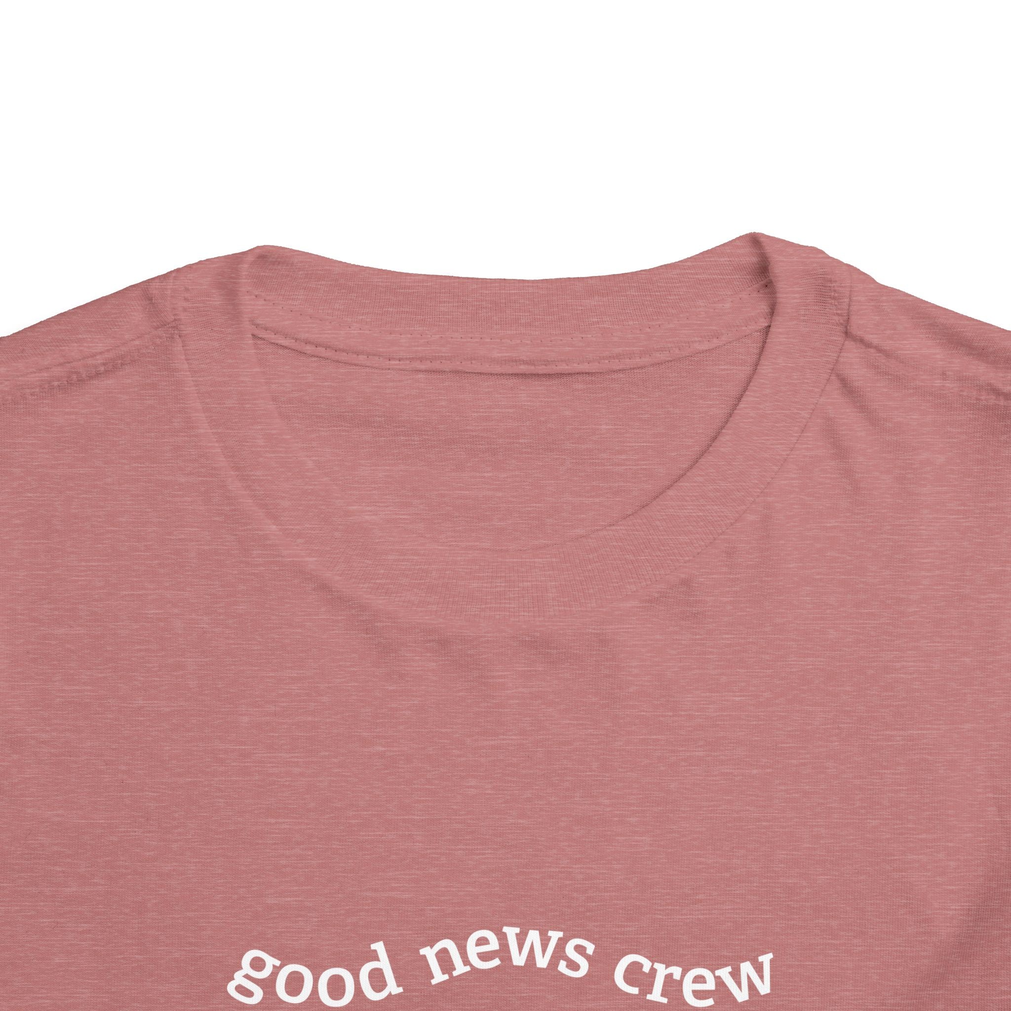 "Good News Crew" Toddler Short Sleeve Tee