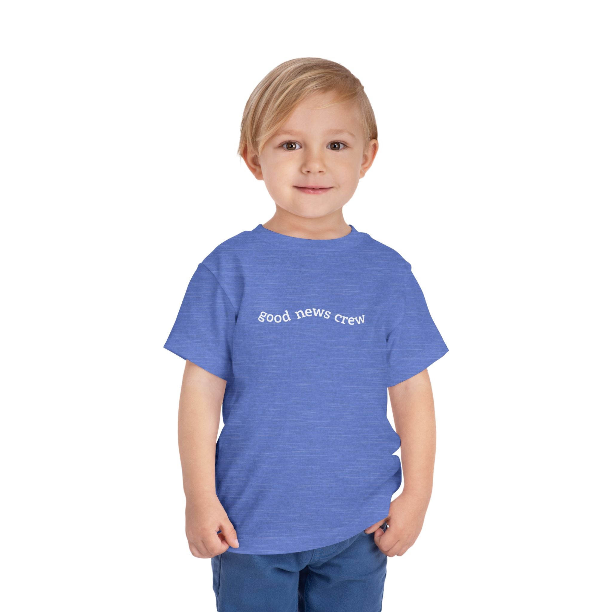 "Good News Crew" Toddler Short Sleeve Tee