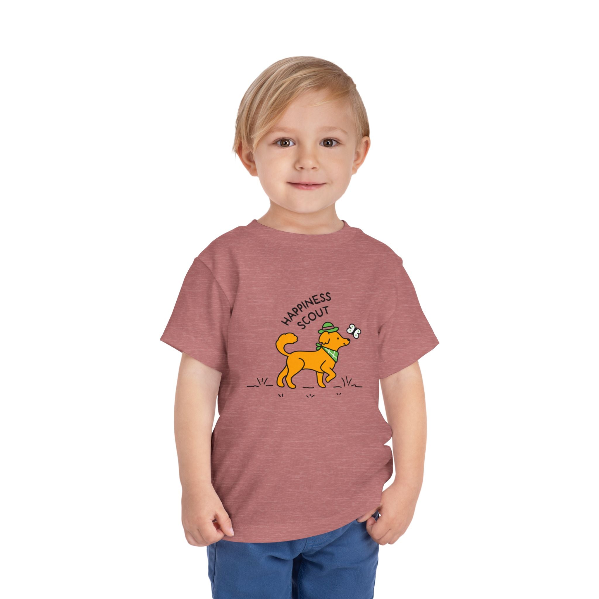 "Happiness Scout" Toddler Tee