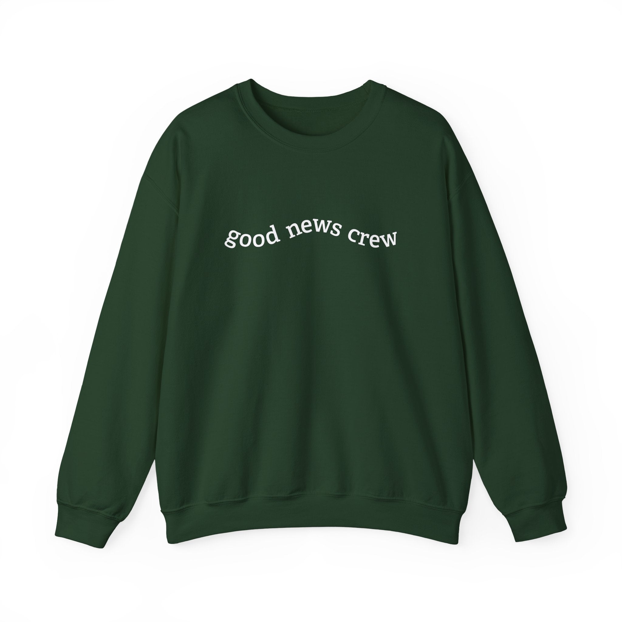"Good News Crew" Unisex Crewneck Sweatshirt