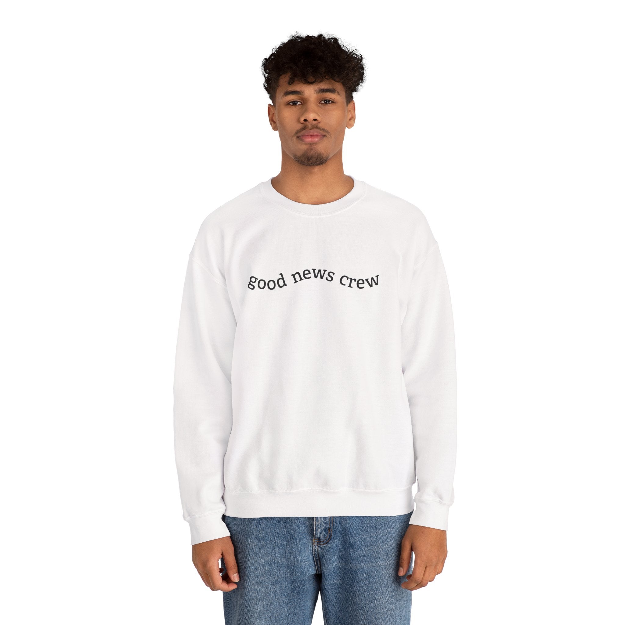 "Good News Crew" Unisex Crewneck Sweatshirt