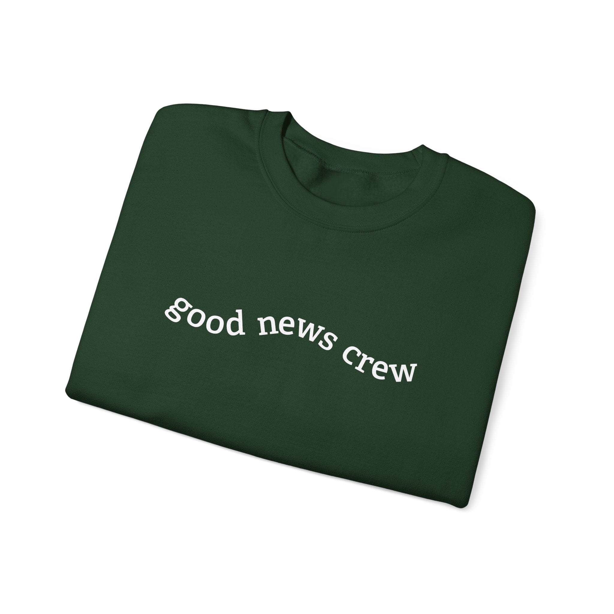 "Good News Crew" Unisex Crewneck Sweatshirt