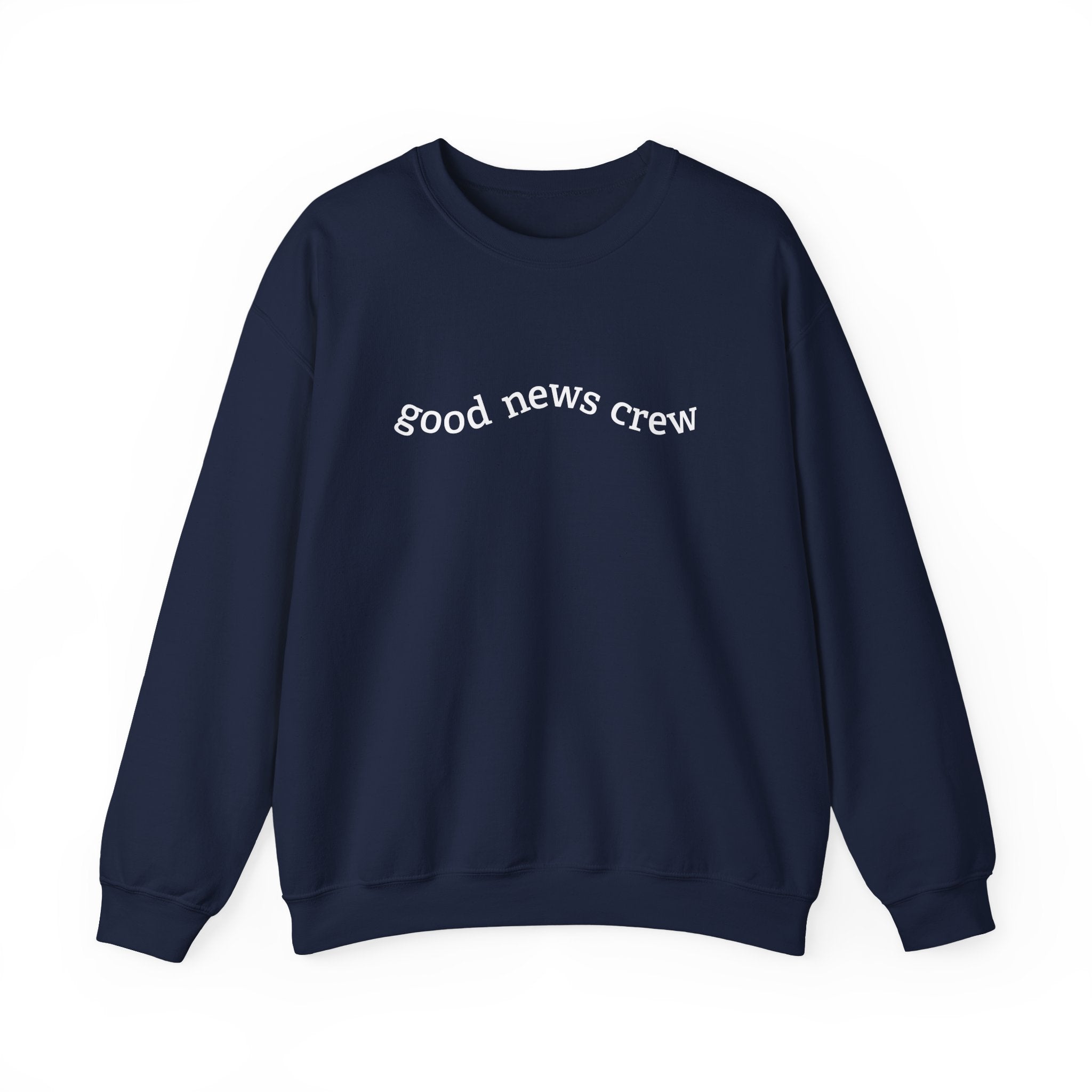 "Good News Crew" Unisex Crewneck Sweatshirt