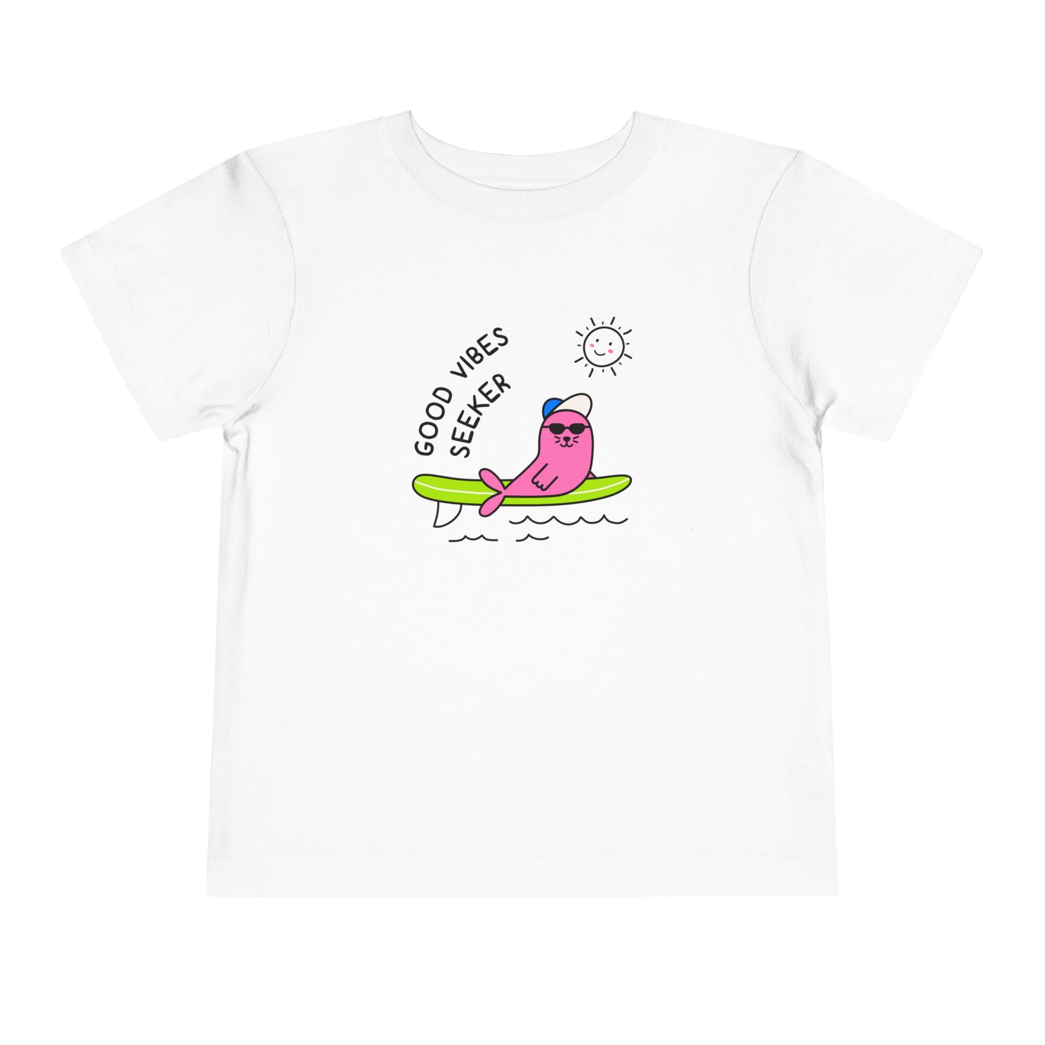 "Good Vibes Seeker" Toddler Tee