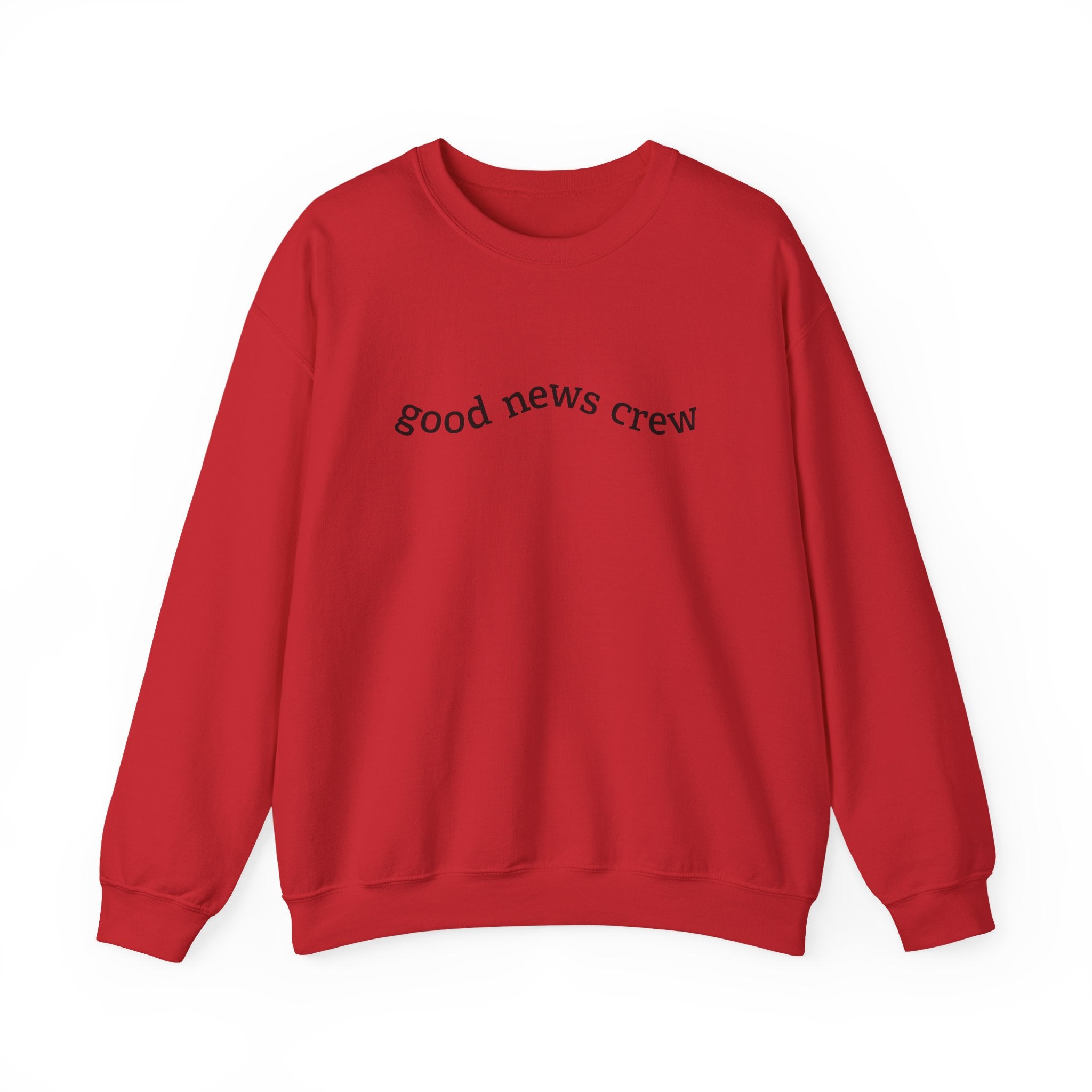 "Good News Crew" Unisex Crewneck Sweatshirt