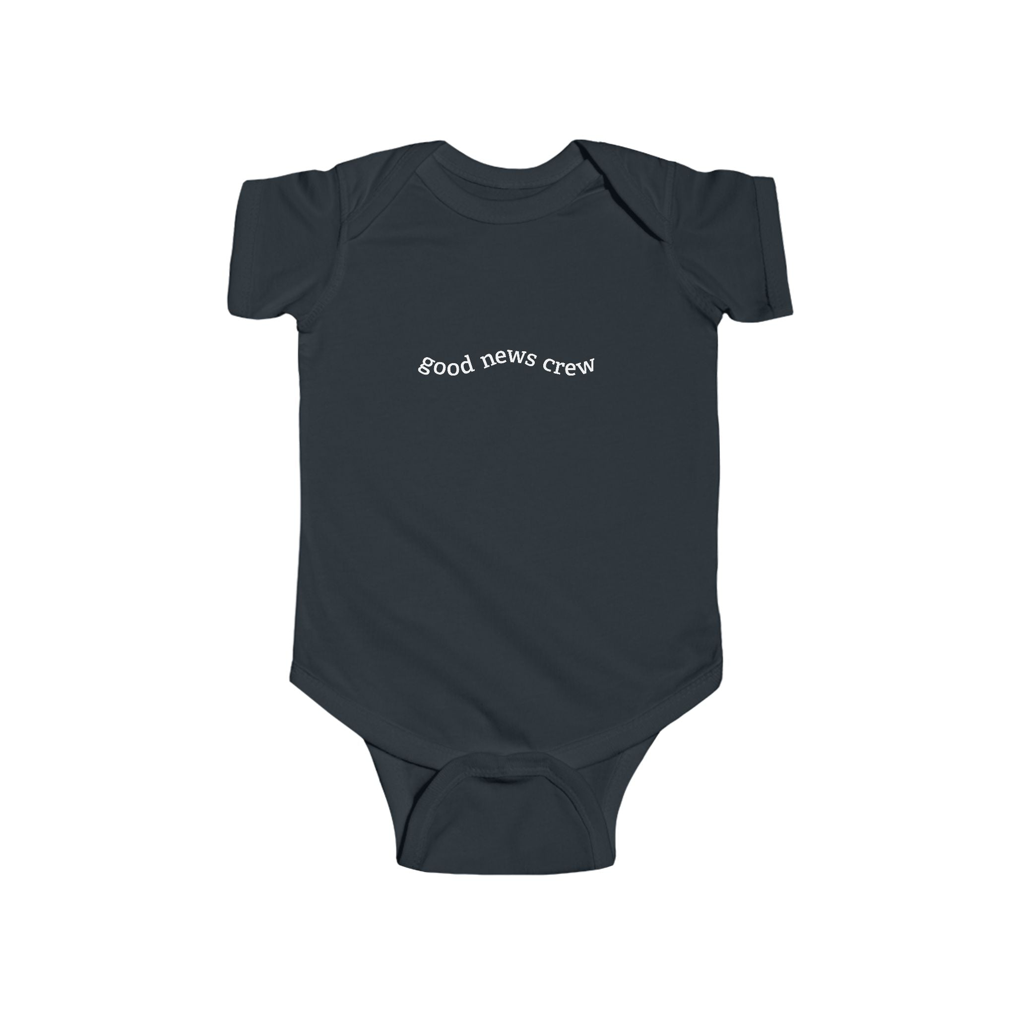 "Good News Crew" Baby Jersey Bodysuit