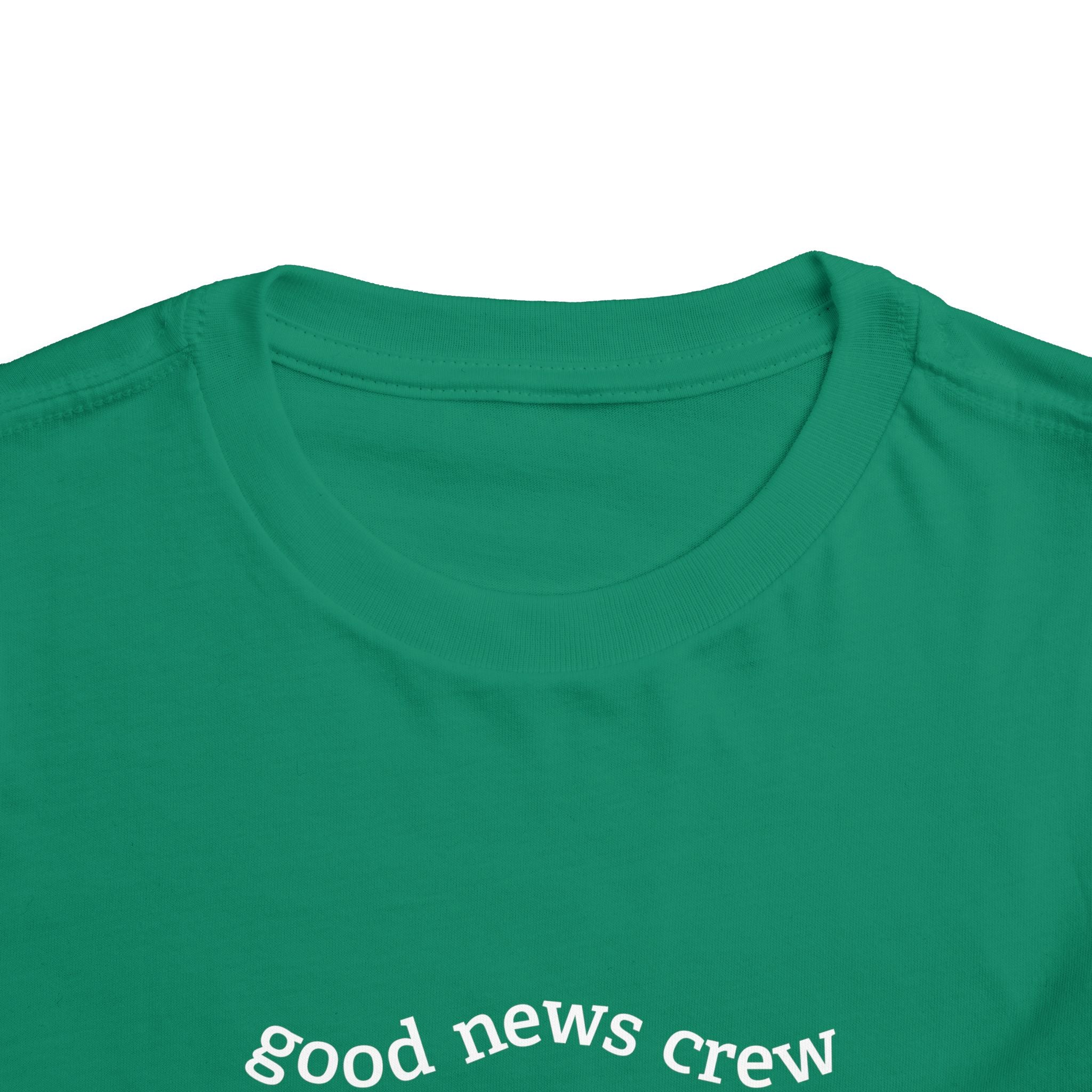"Good News Crew" Toddler Short Sleeve Tee