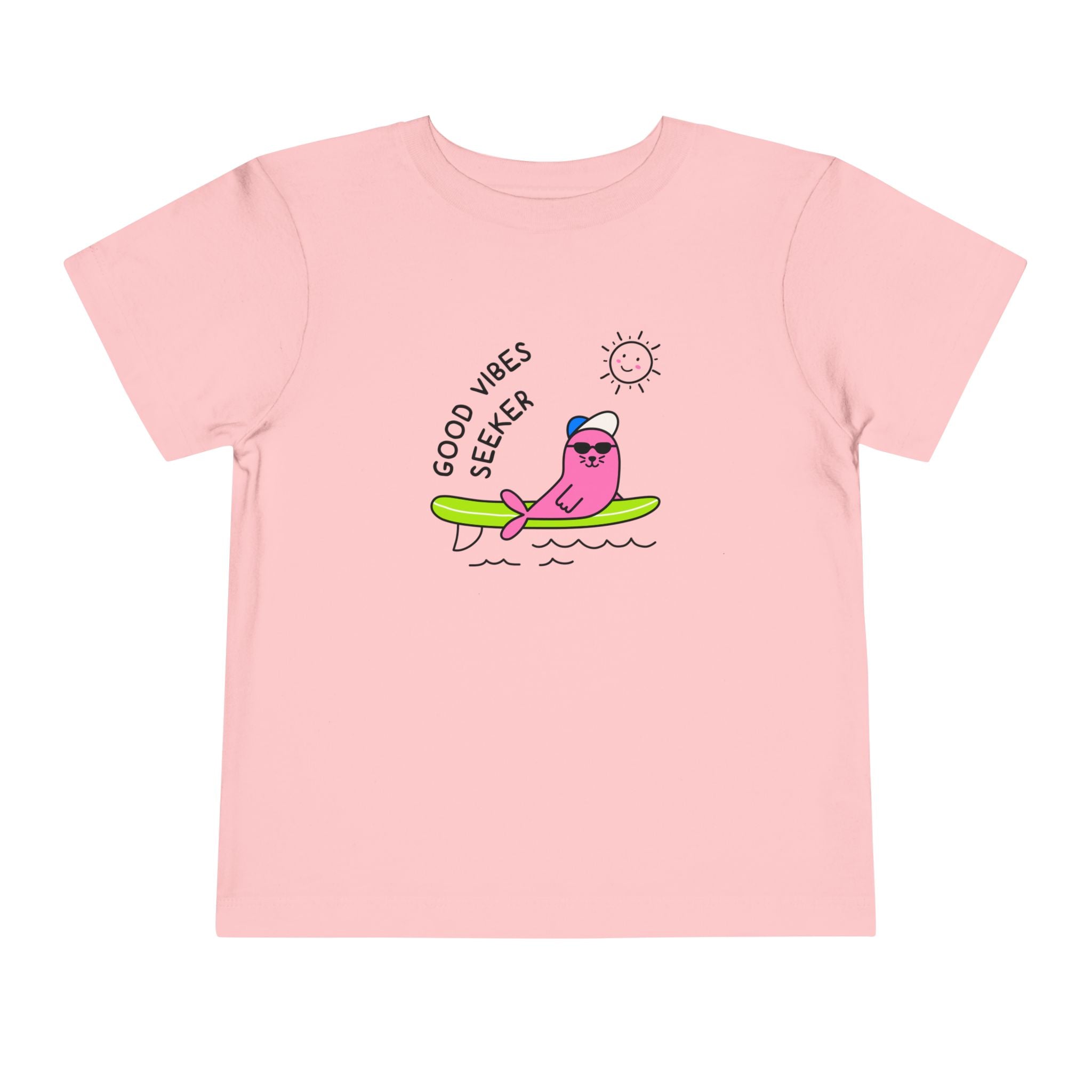 "Good Vibes Seeker" Toddler Tee