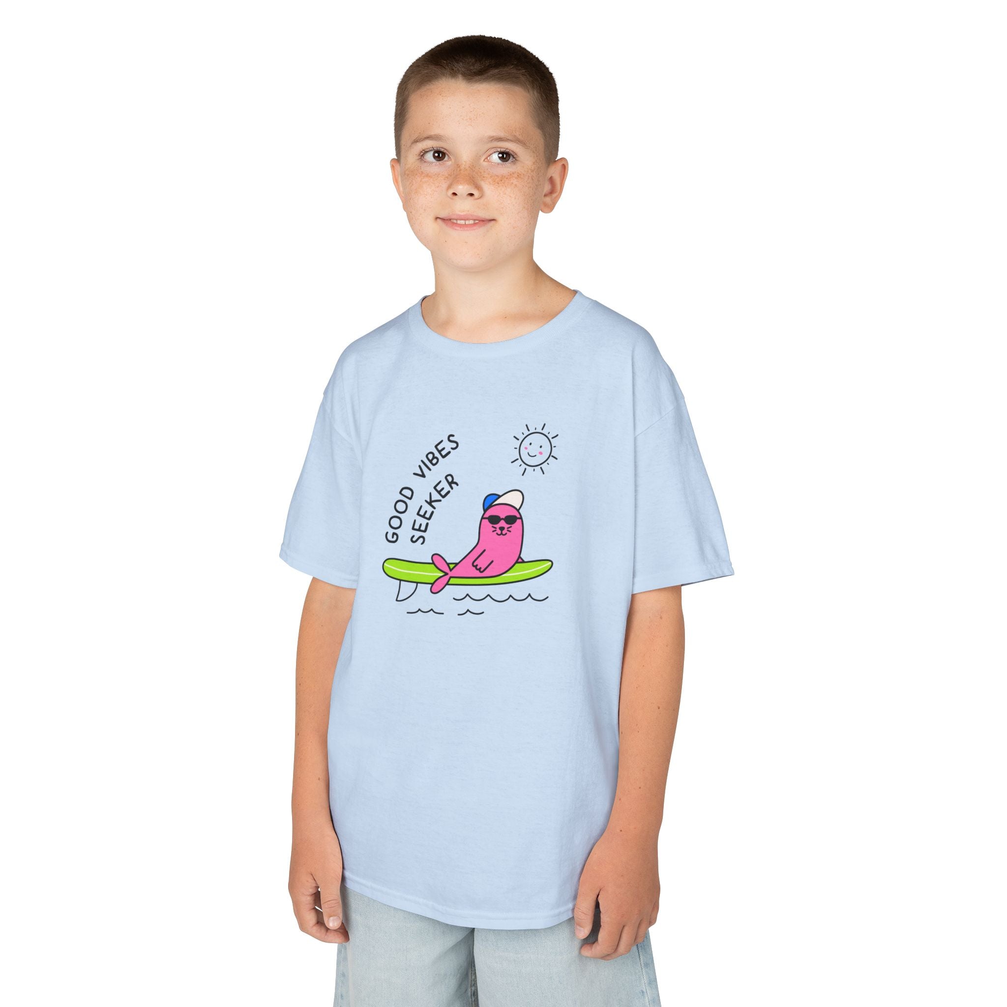 "Good Vibes Seeker" Kids Tee