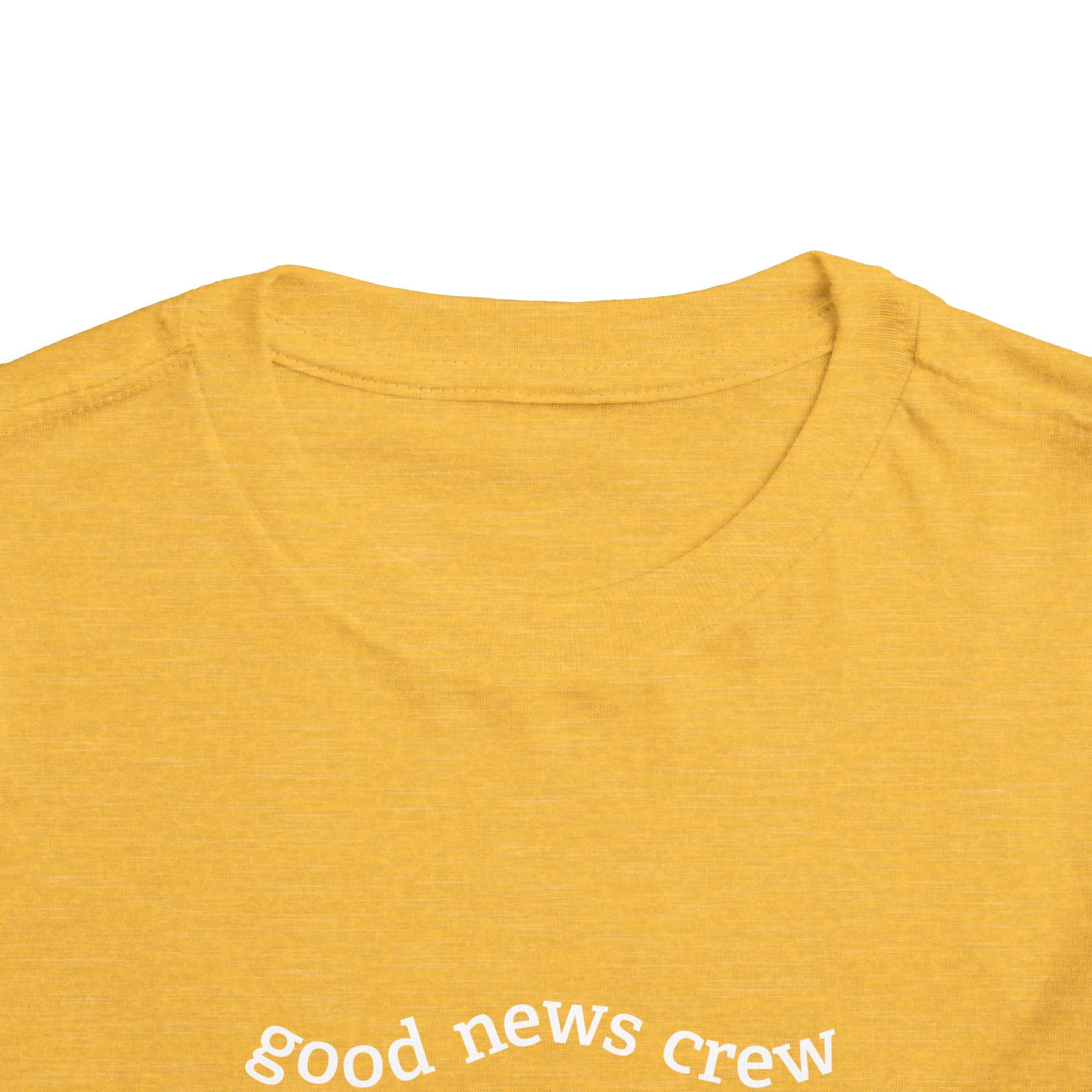 "Good News Crew" Toddler Short Sleeve Tee