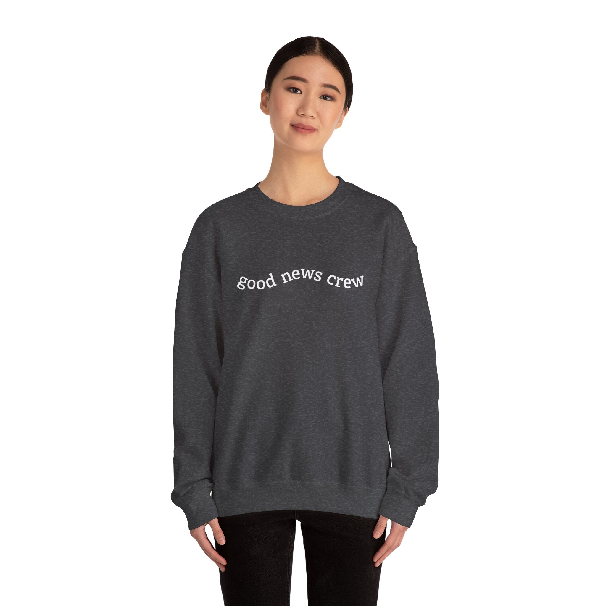"Good News Crew" Unisex Crewneck Sweatshirt