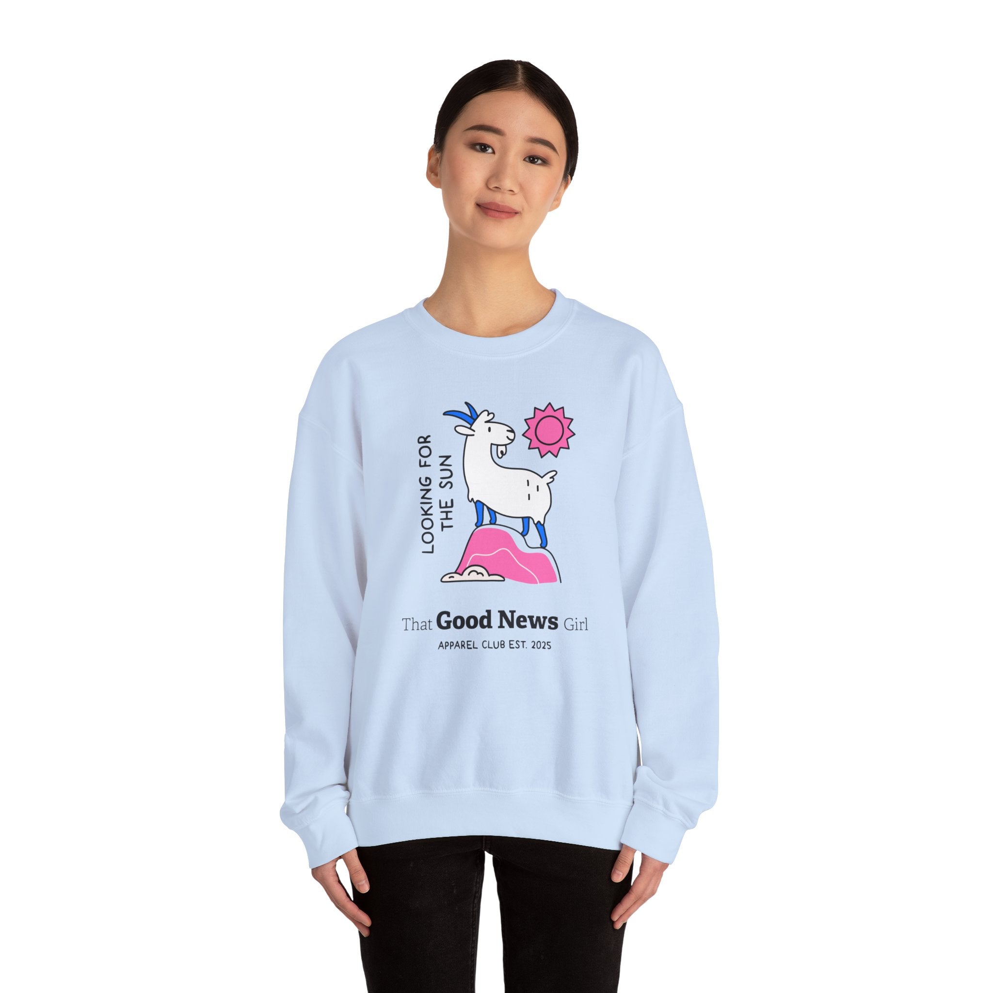 "Looking for the Sun" Unisex Crewneck