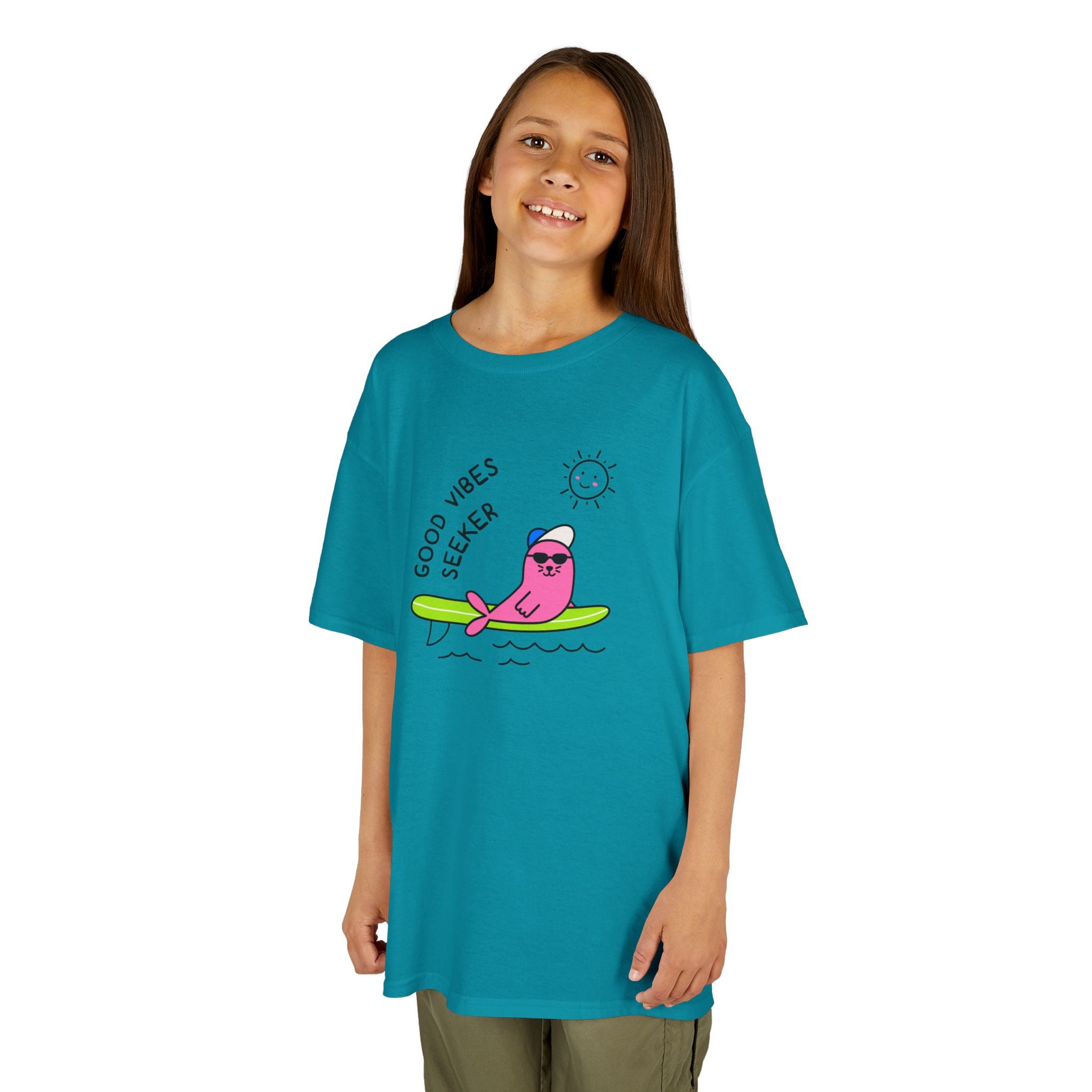 "Good Vibes Seeker" Kids Tee
