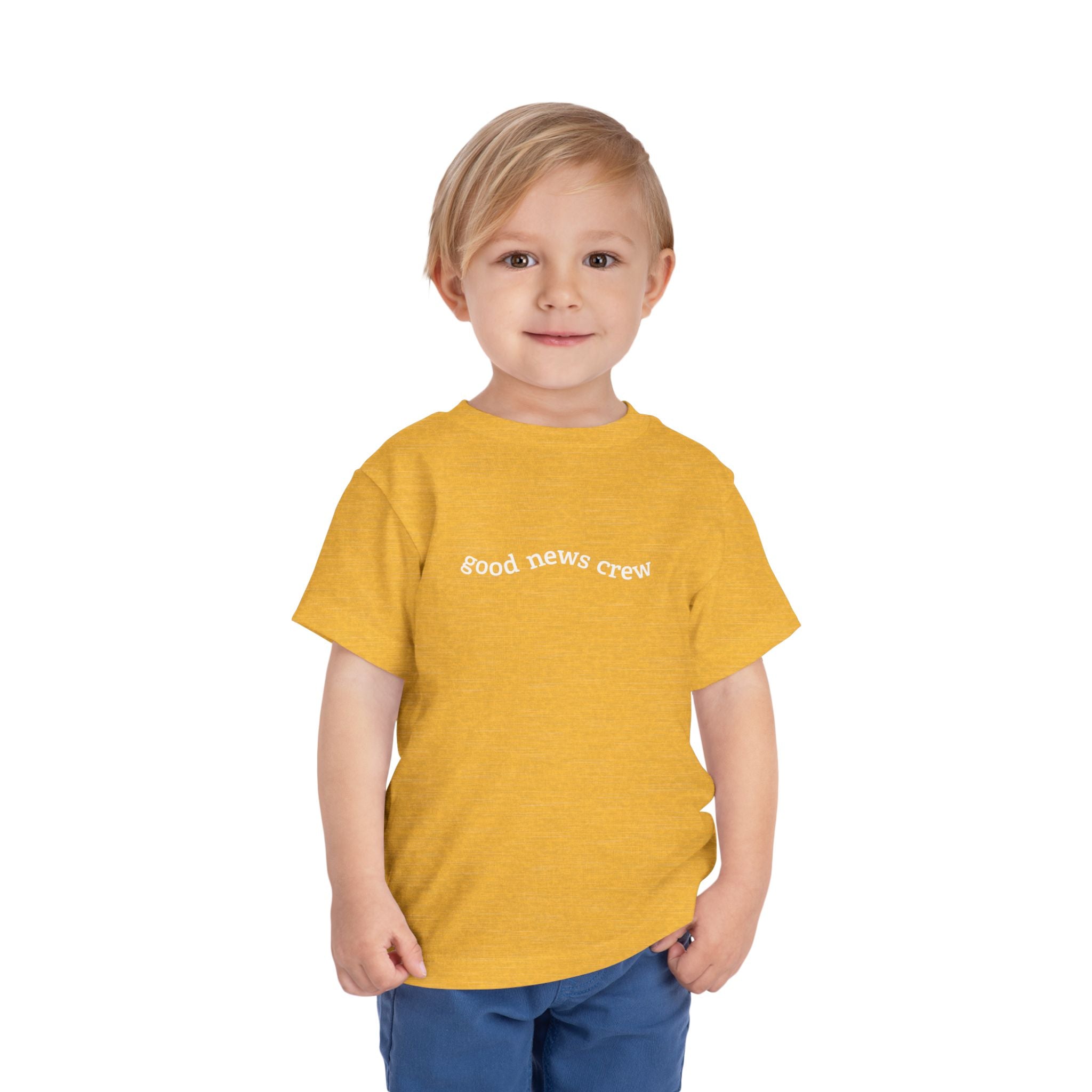 "Good News Crew" Toddler Short Sleeve Tee